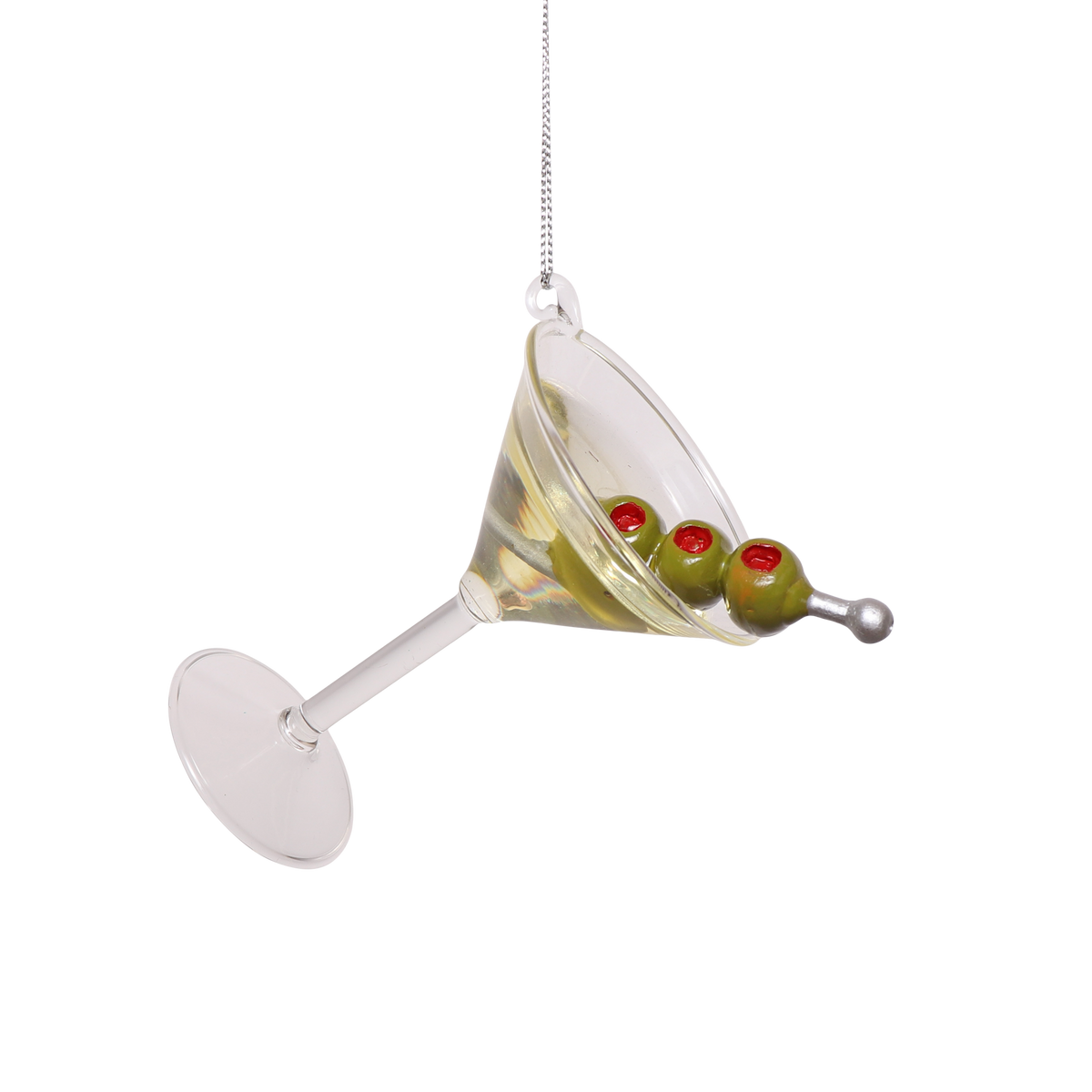 Dirty Martini Glass Decoration