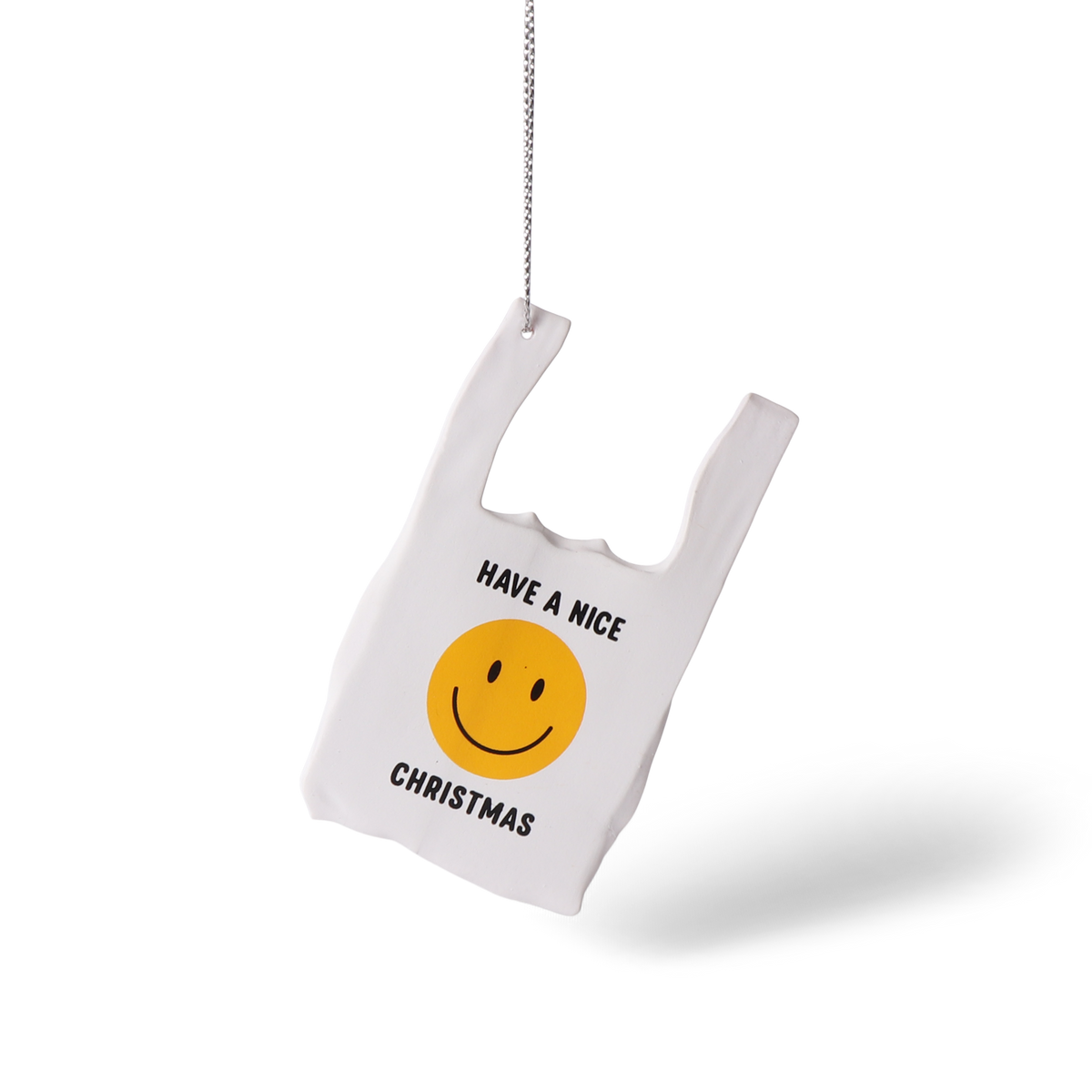 Have A Nice Christmas Bag Resin Decoration