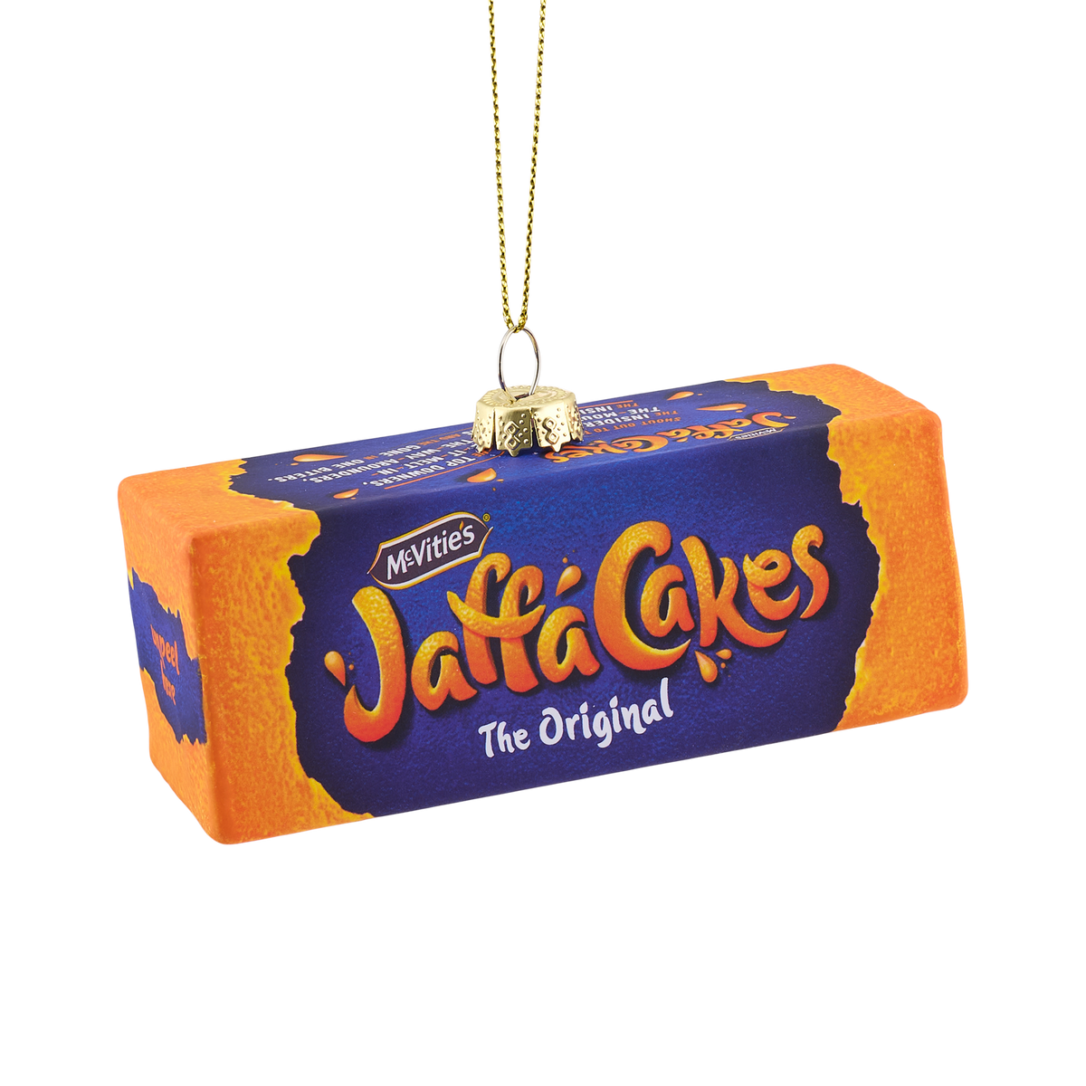 Jaffa Cakes Glass Decoration