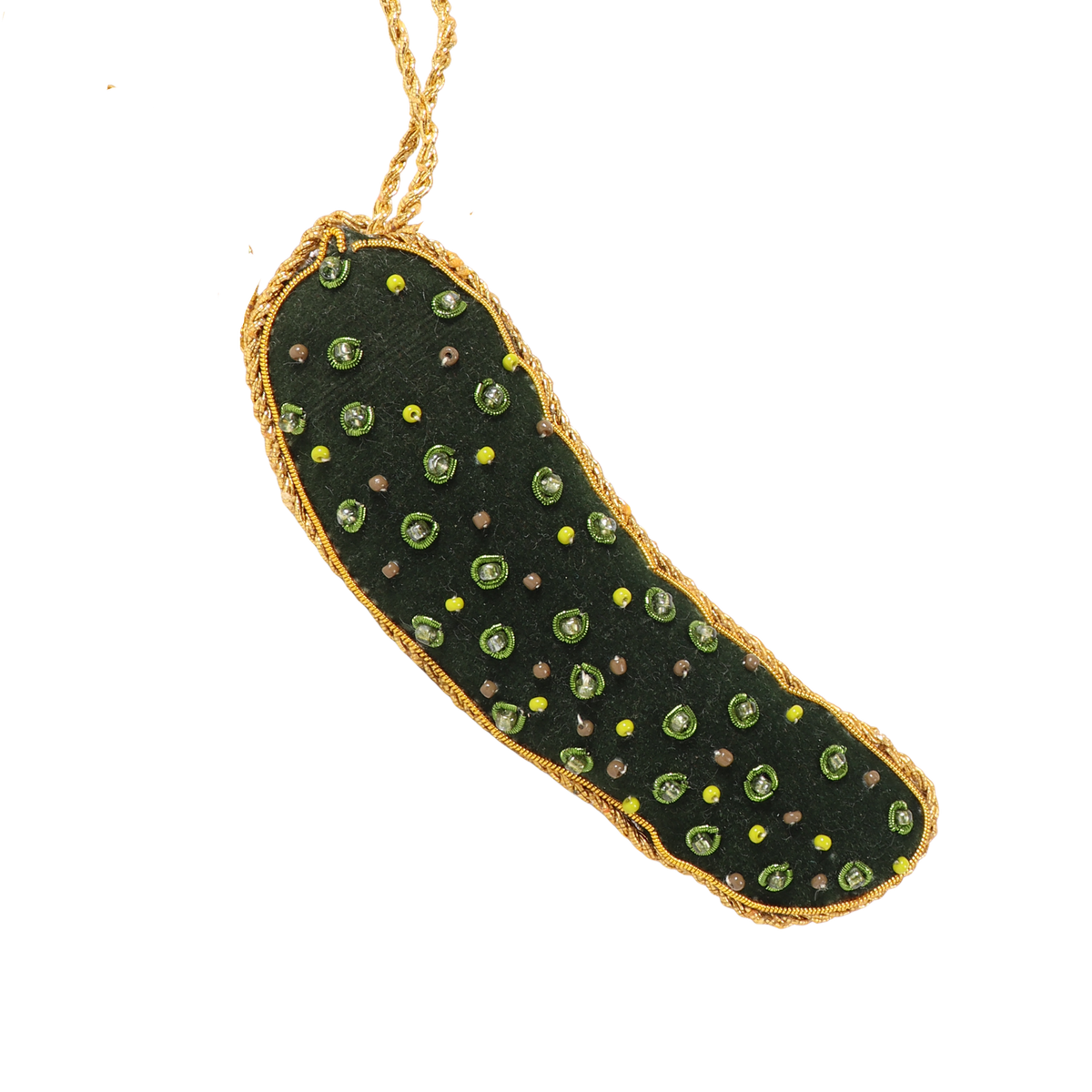 Pickle Embroidered Decoration
