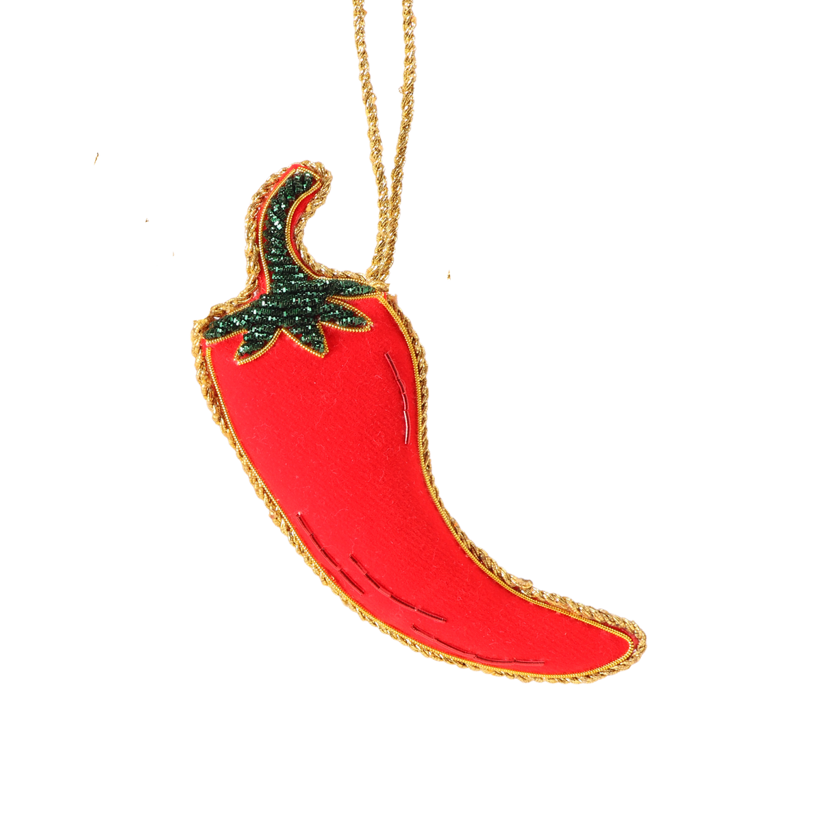 Chilli Embroidered Decoration