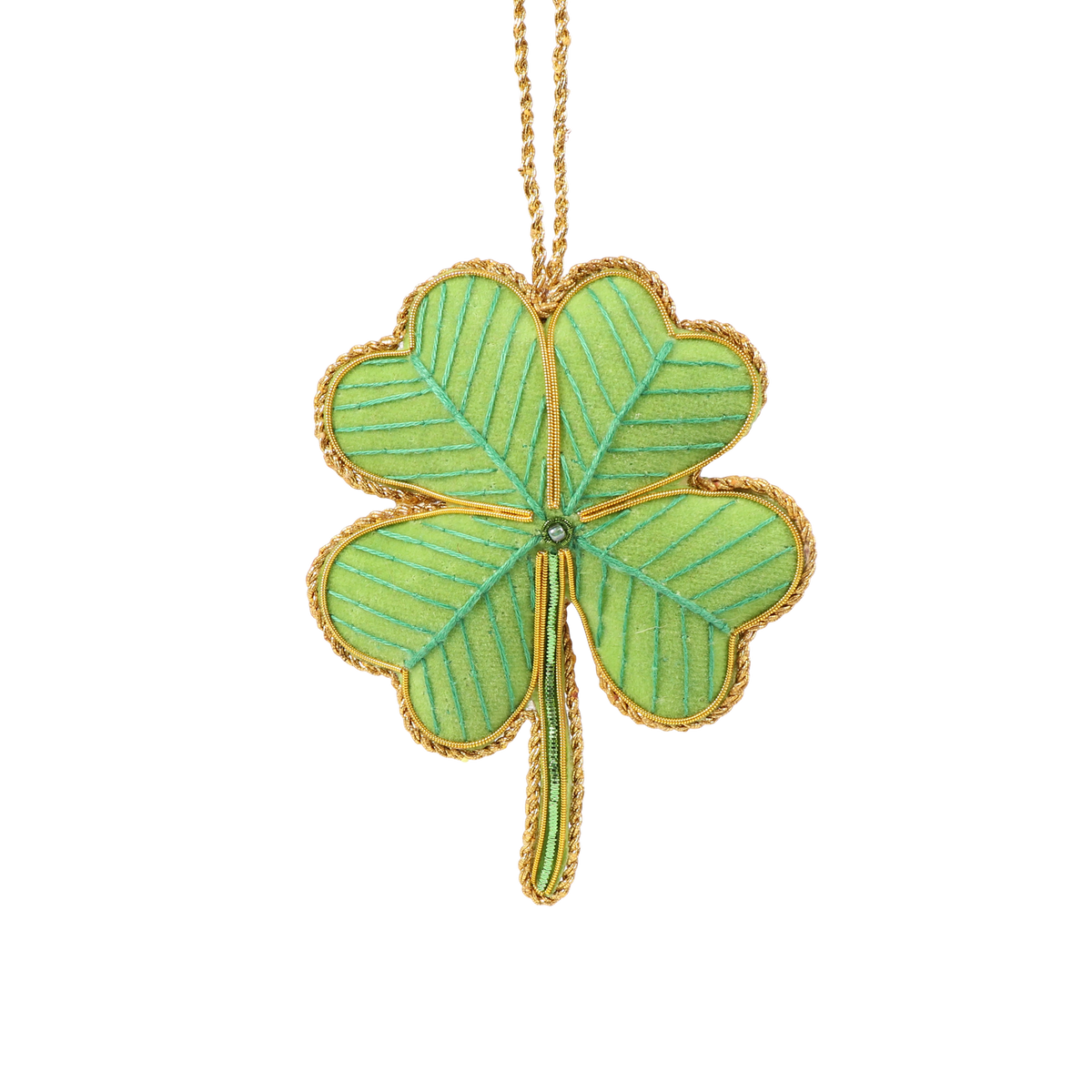 Lucky Clover Embrodiered Decoration