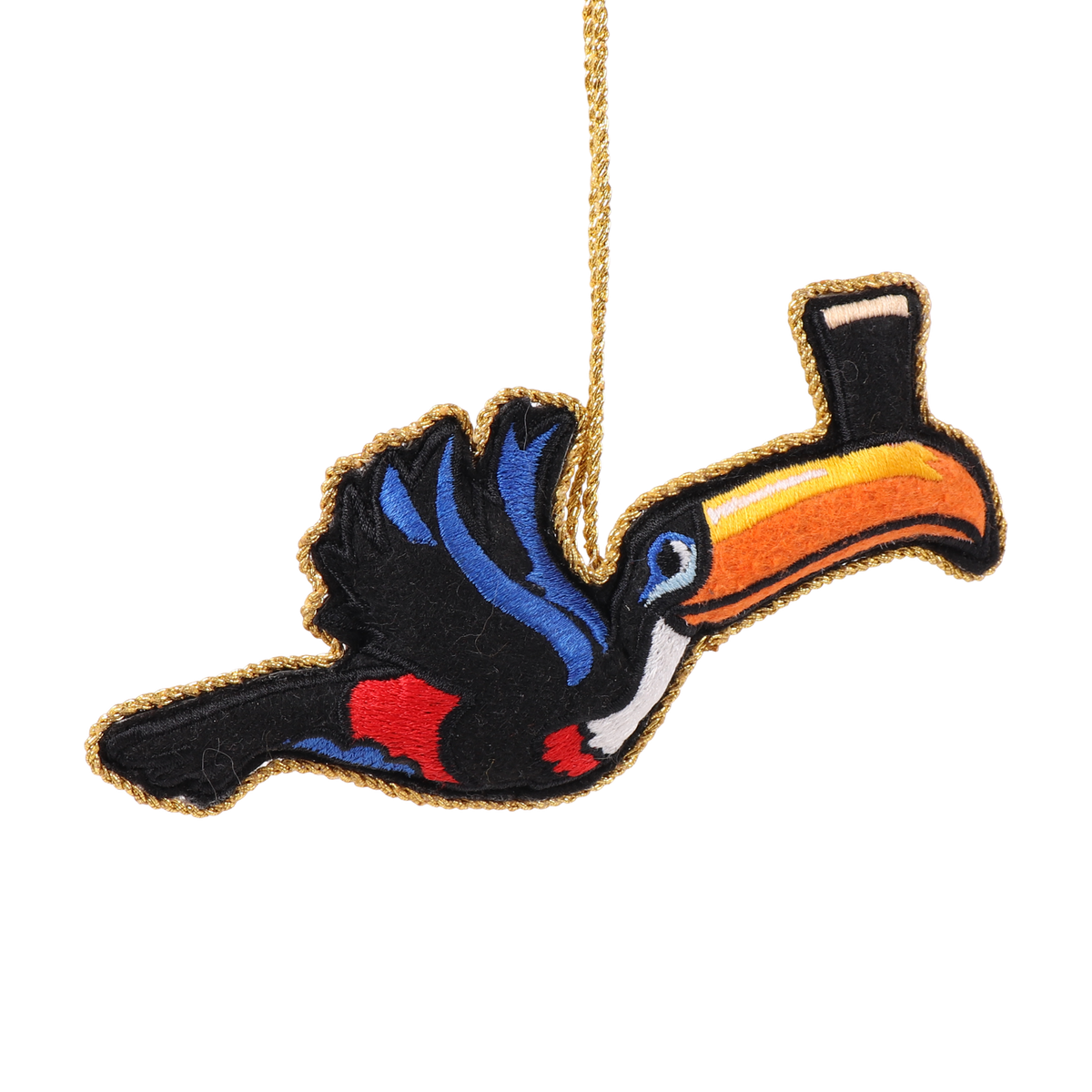 Guinness Toucan Embroidered Decoration
