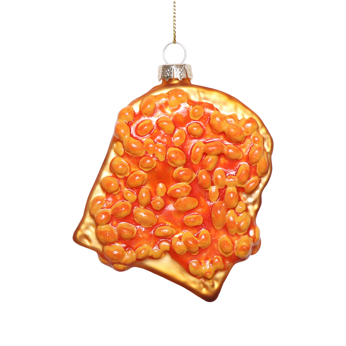 Beans on Toast Glass Decoration