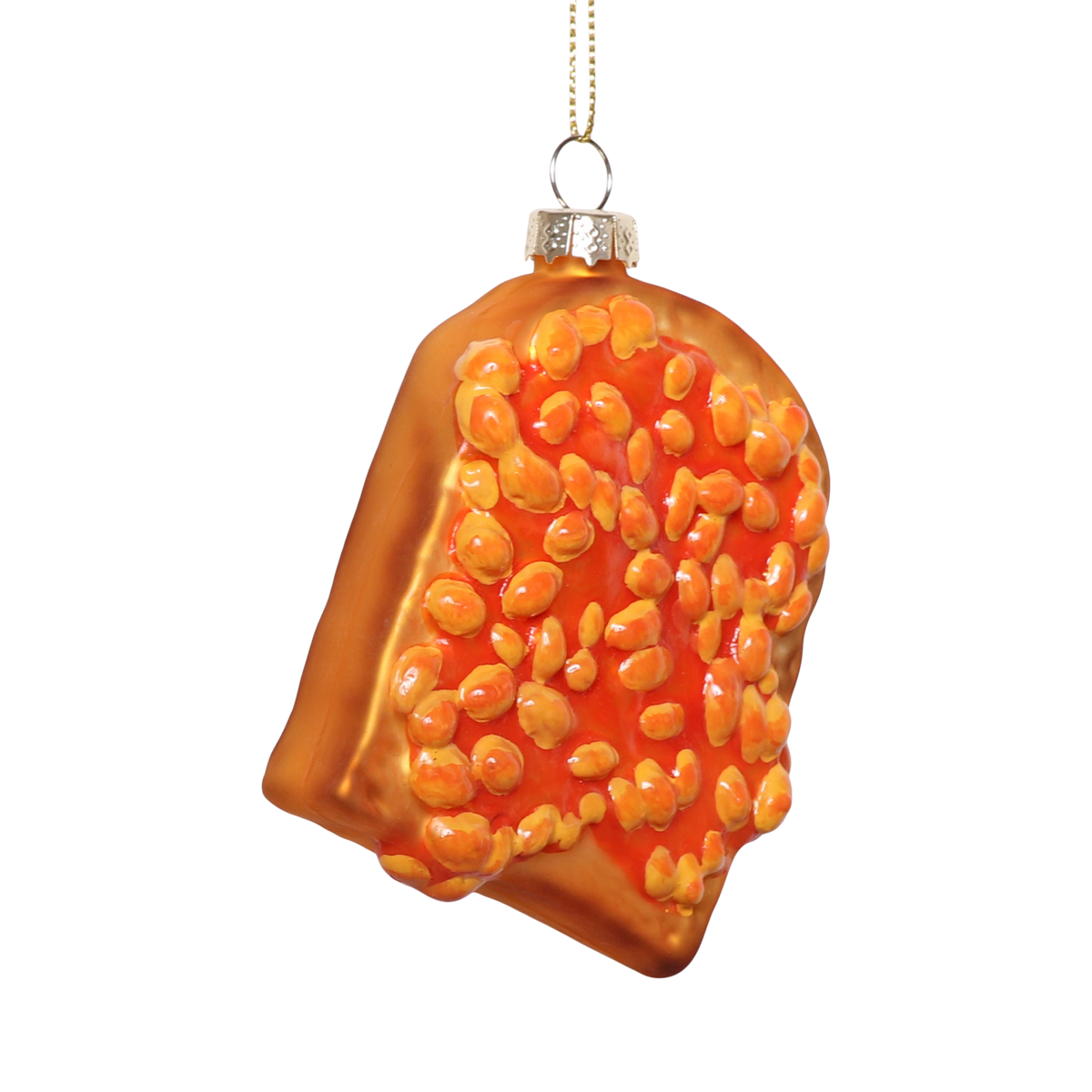 Beans on Toast Glass Decoration