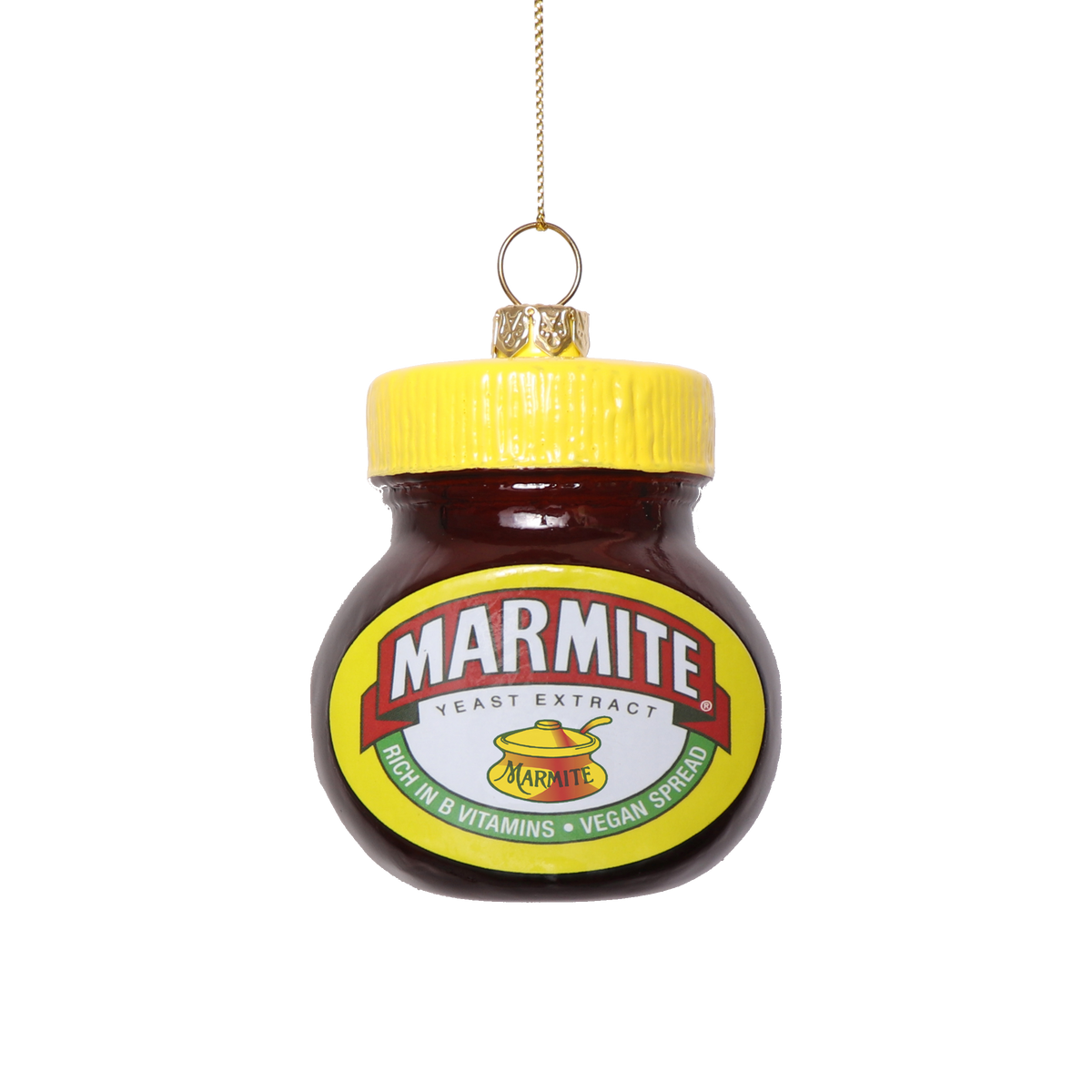 Marmite Jar Glass Decoration