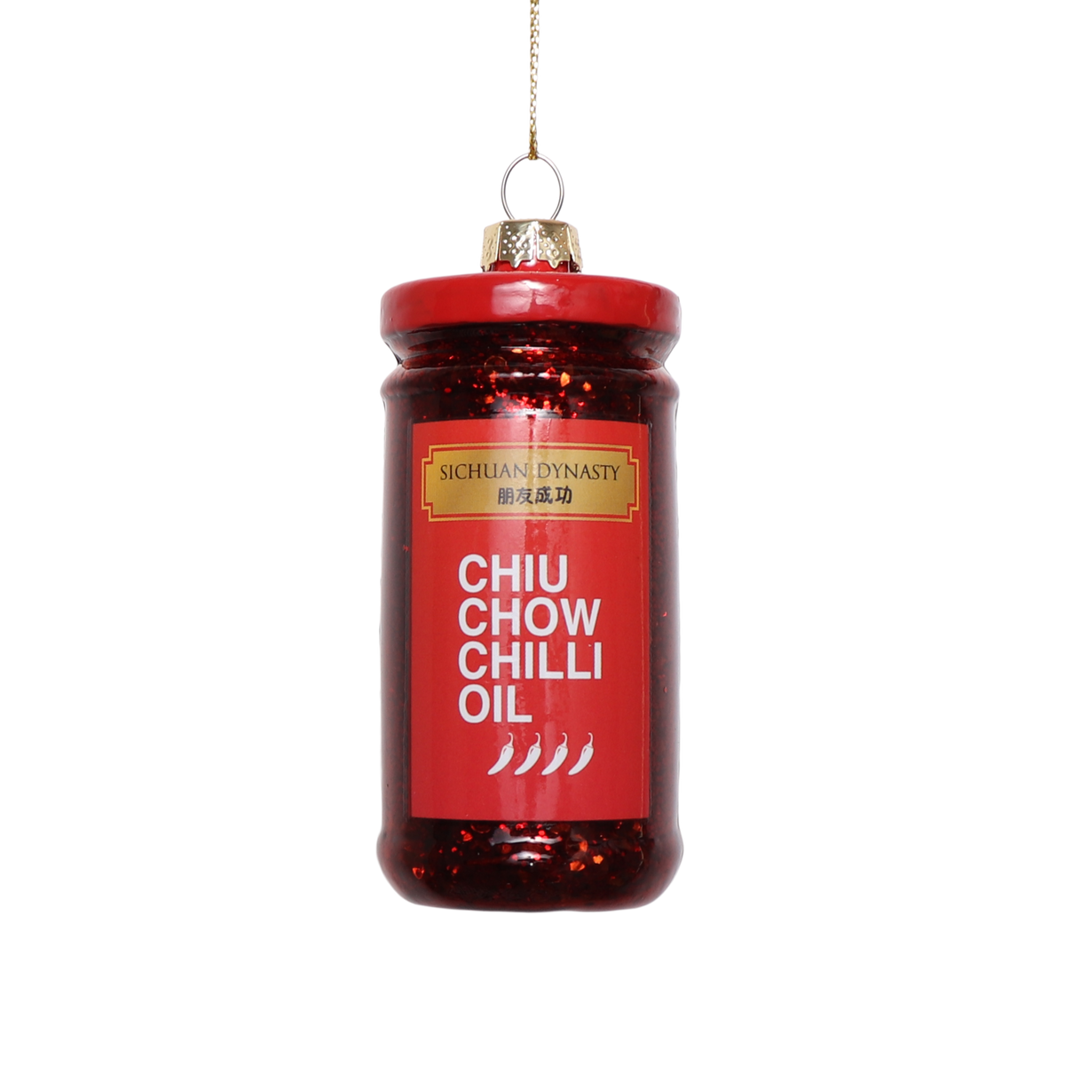 Chilli Oil Glass Decoration
