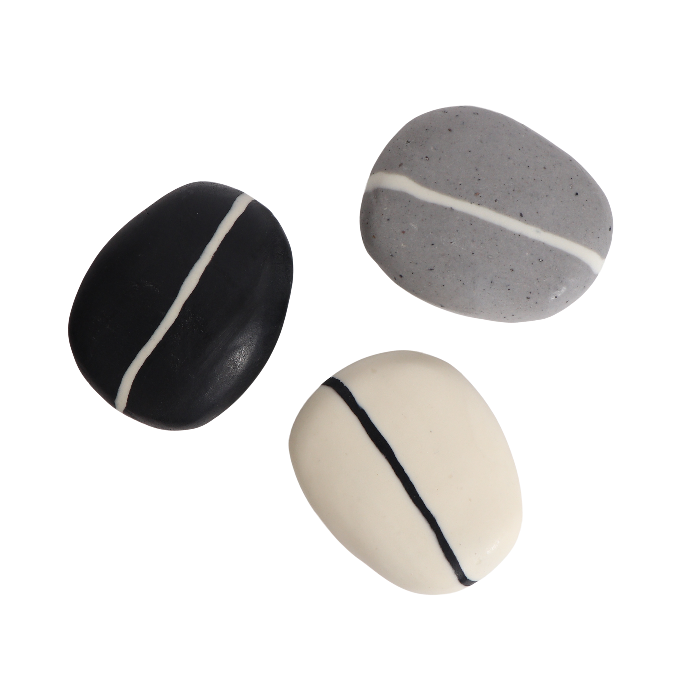 Striped Pebble Soap