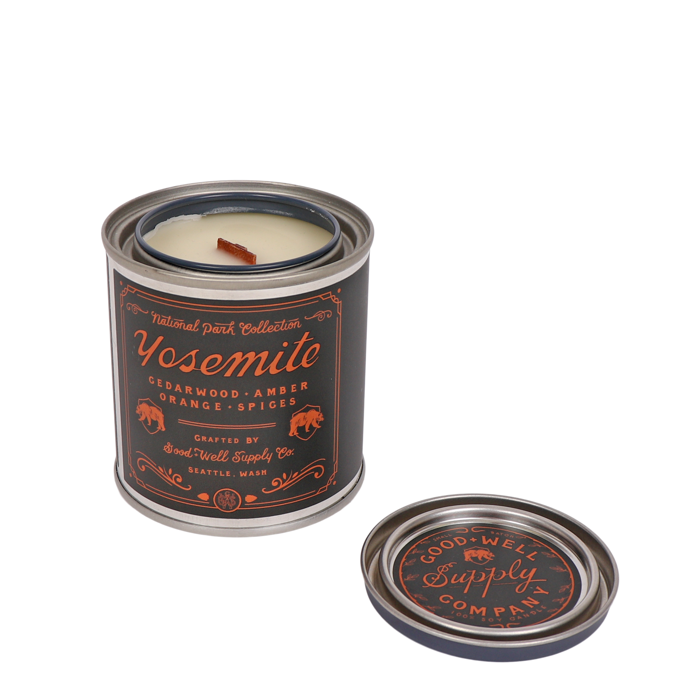 Yosemite National Park Candle Tin