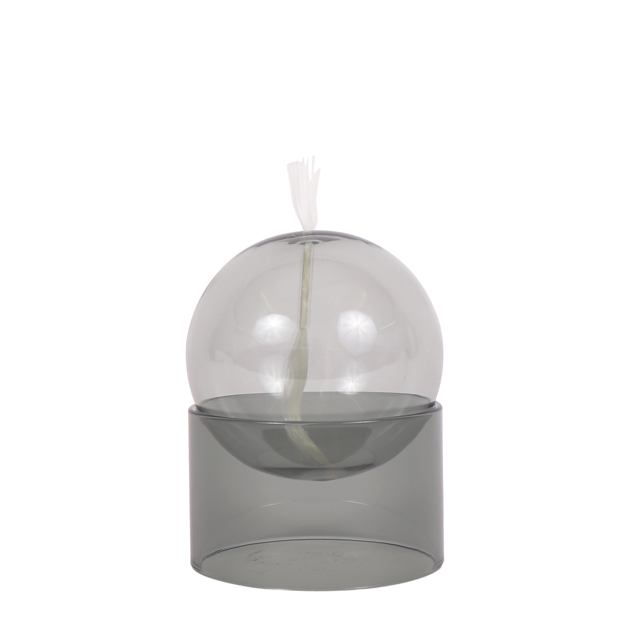 Standing Oil Bubble, Low Tube, Smoke