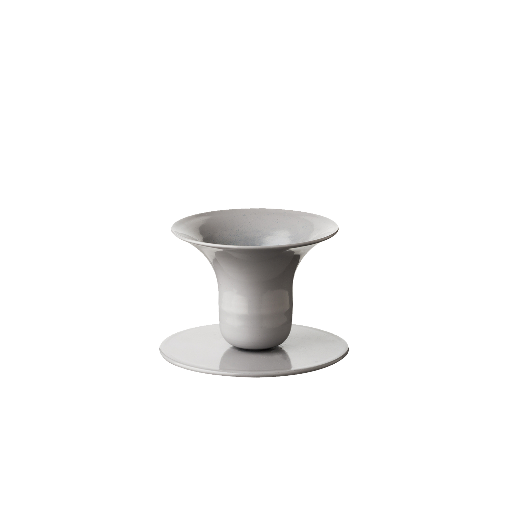 Mini Bell Candle Holder, Grey