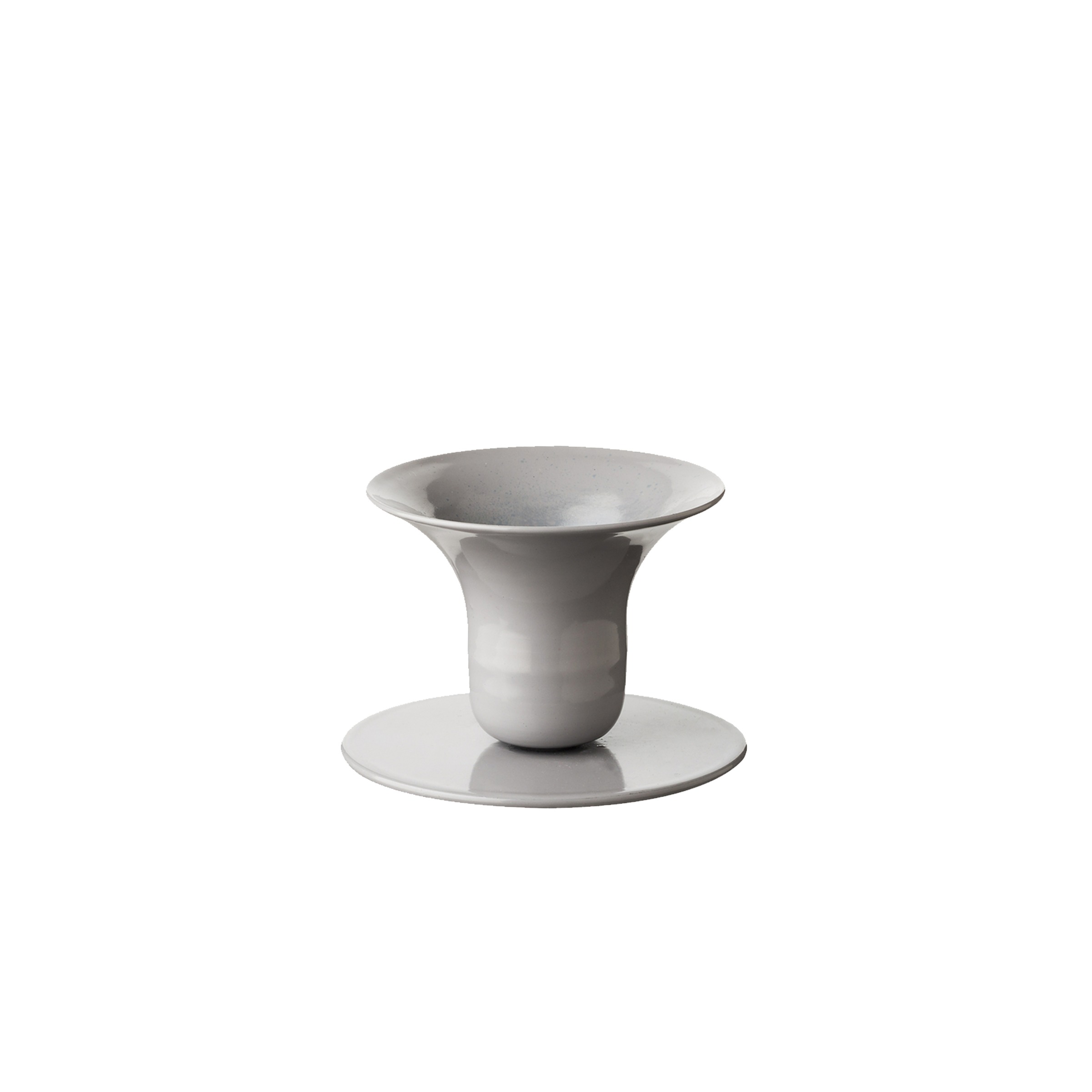 Mini Bell Candle Holder, Grey