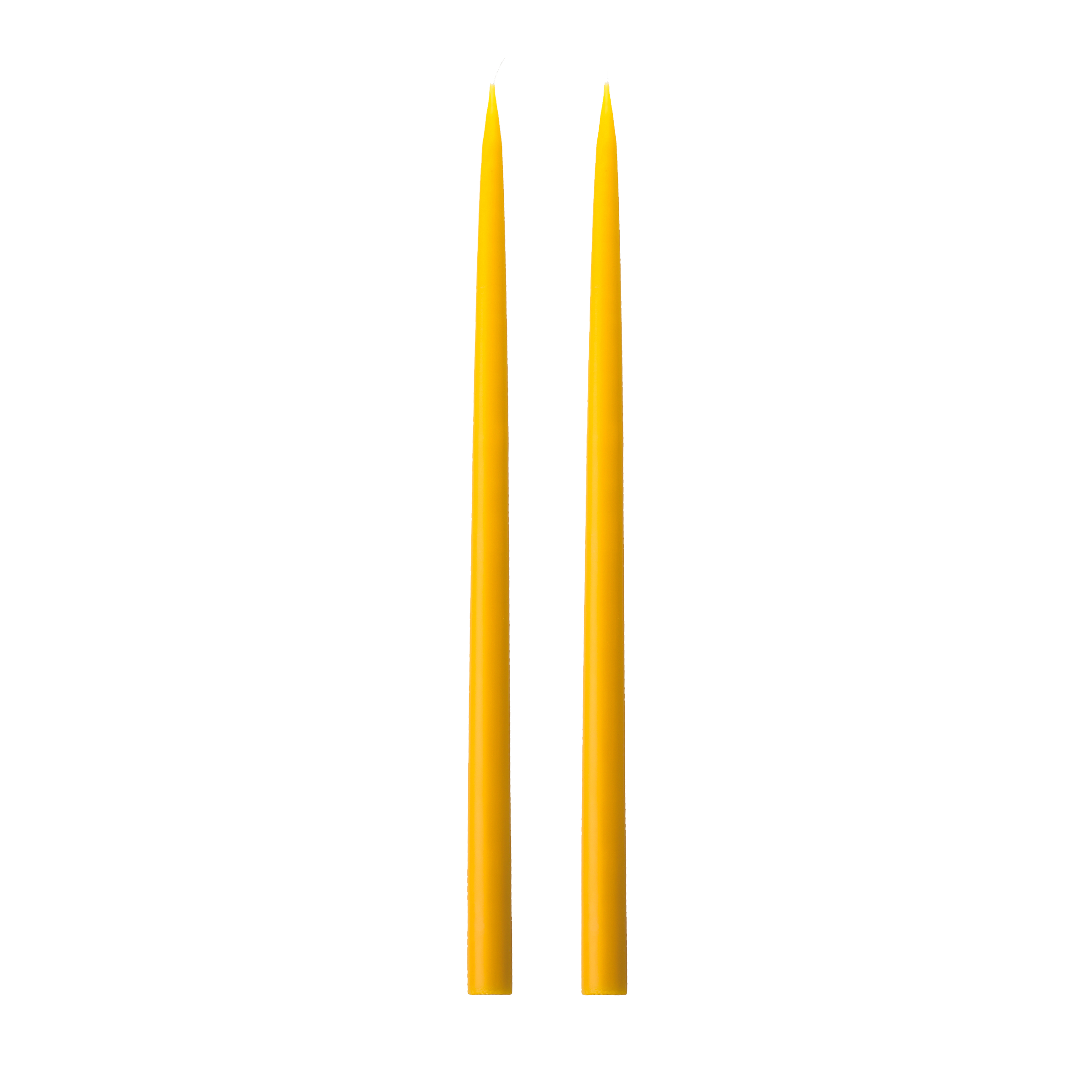Slim Candle Pair, Golden