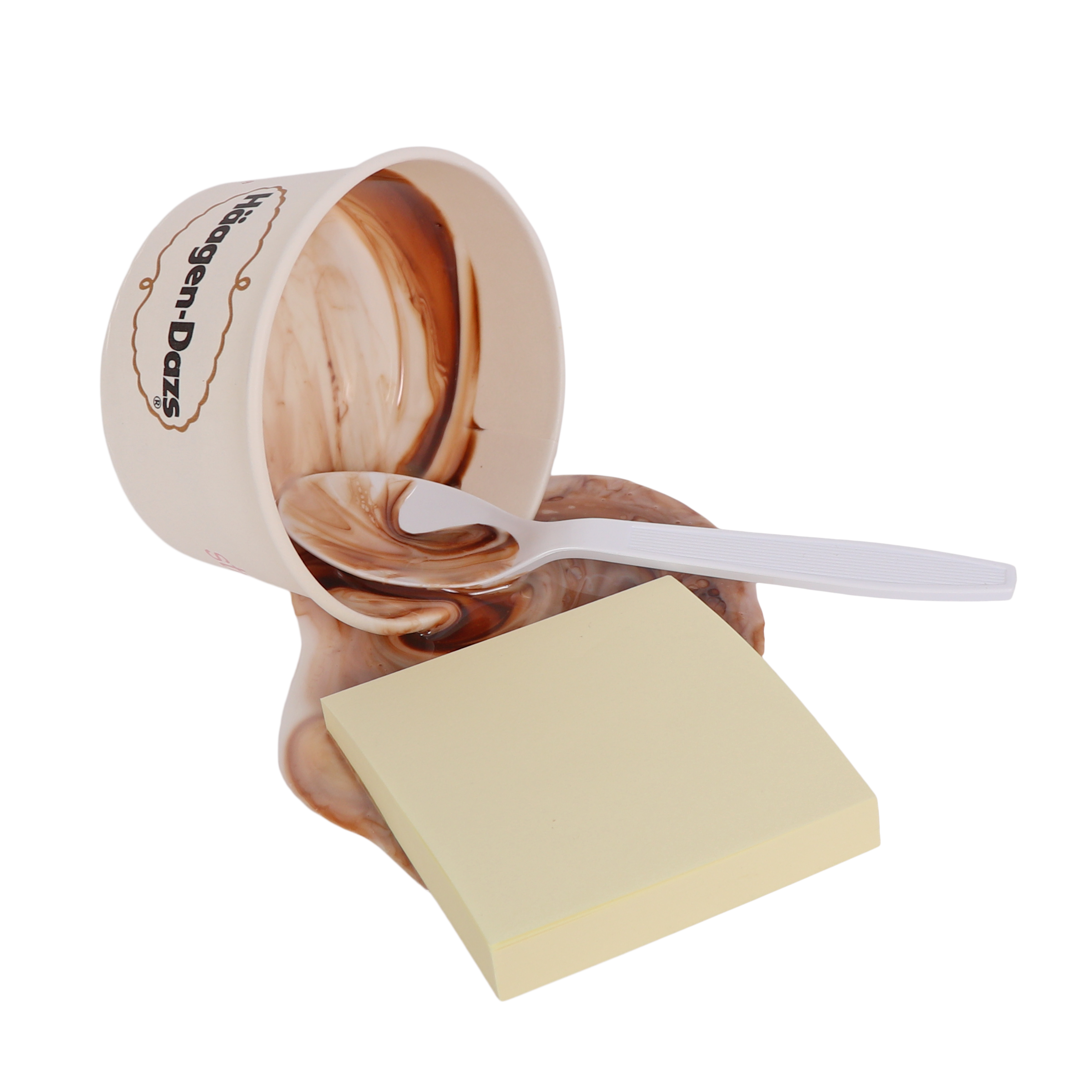 Ice Cream Cup With Post It