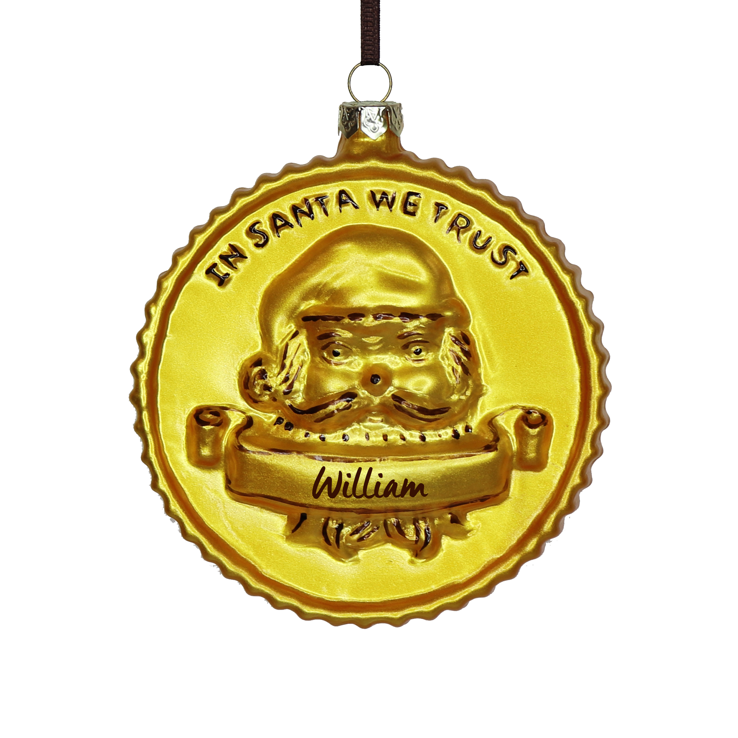 Gold Coin Decoration, Personalisable