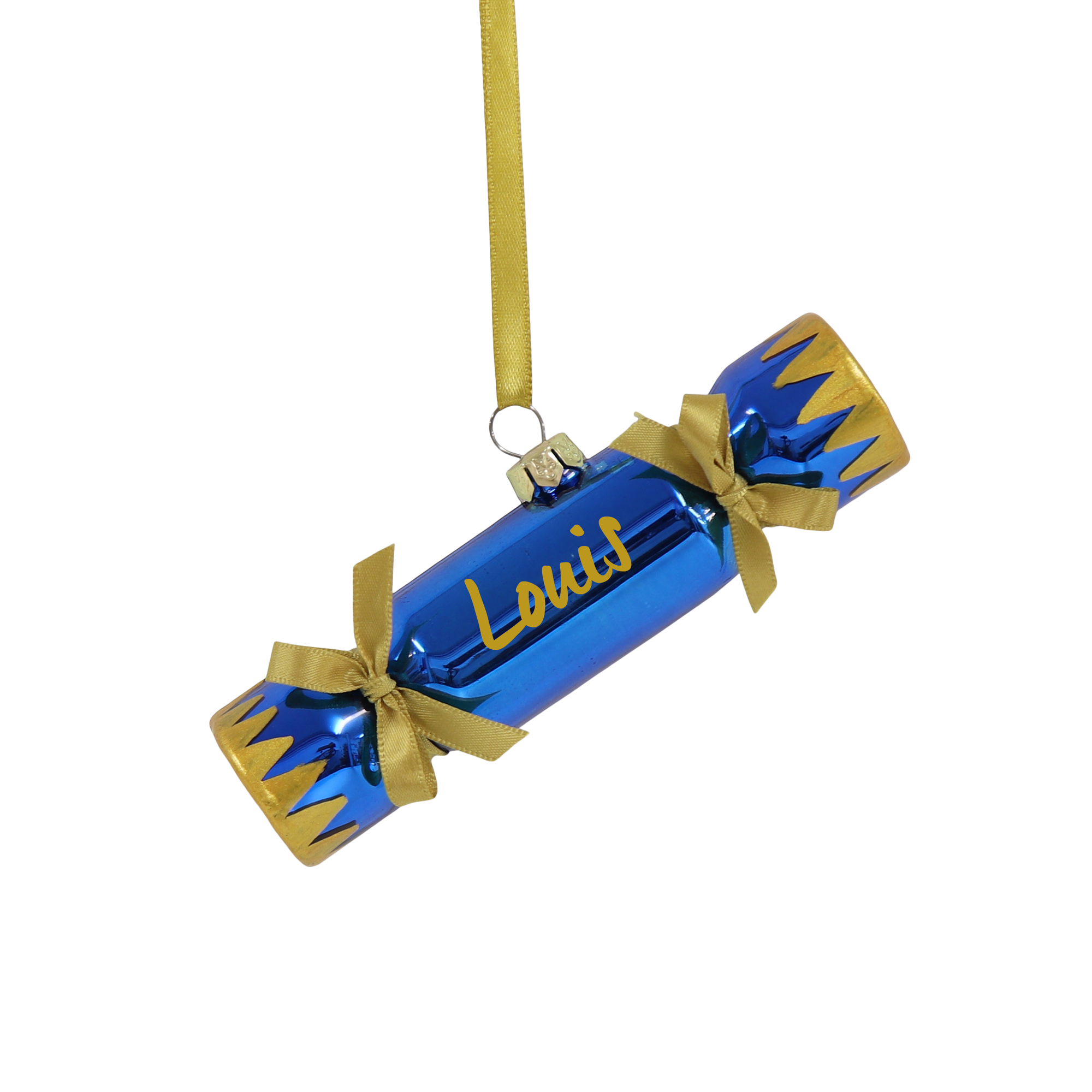 Christmas Cracker Decoration Blue,
