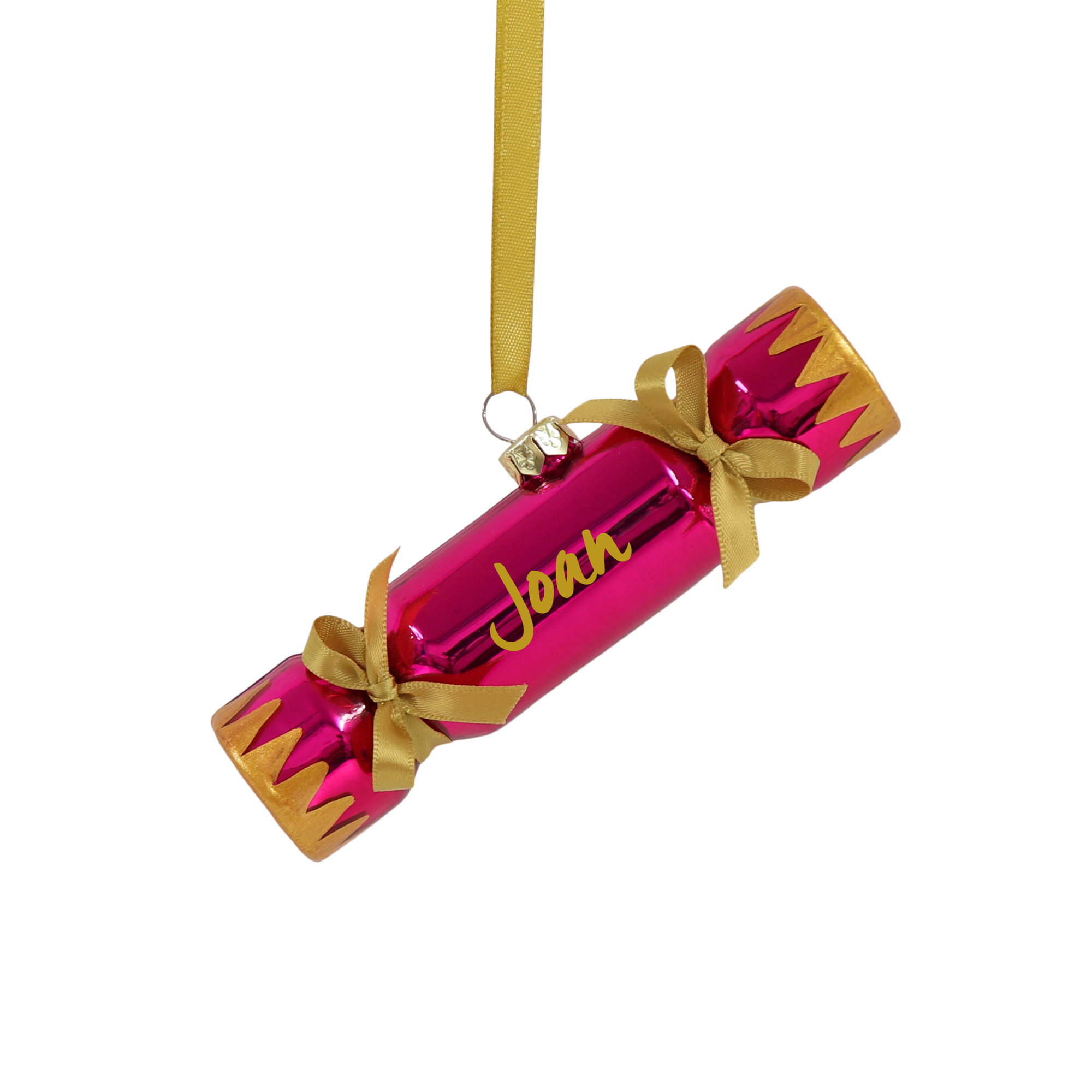 Christmas Cracker Decoration Pink,