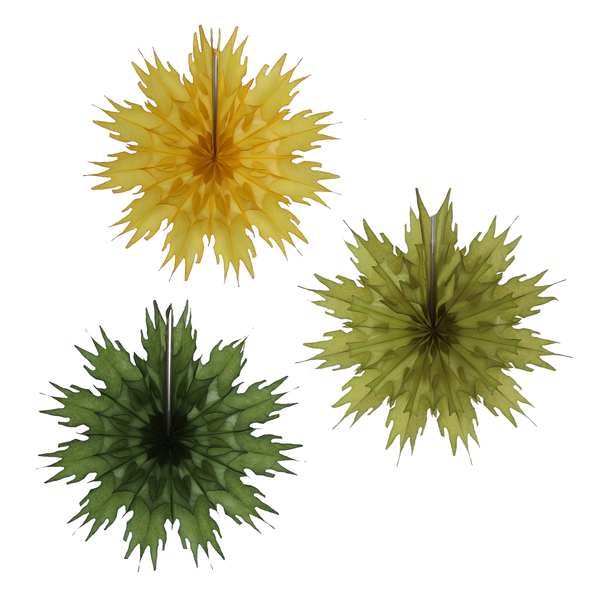 Mini Snowflake Trio