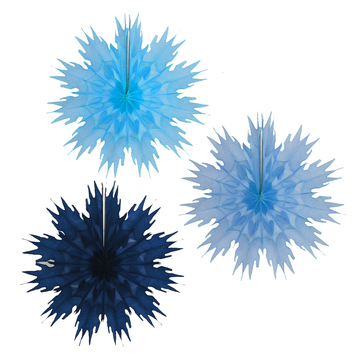 Mini Snowflake Trio