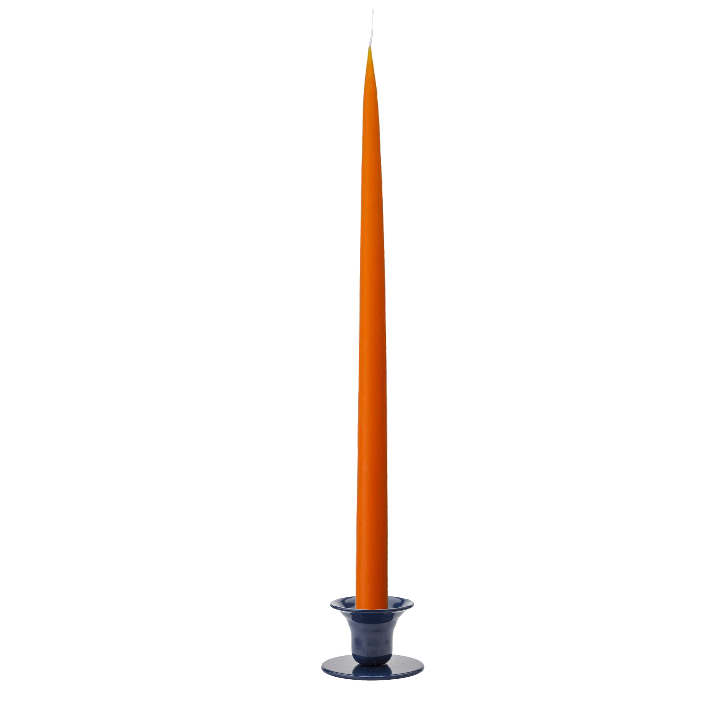 Slim Candle Pair, Tangerine