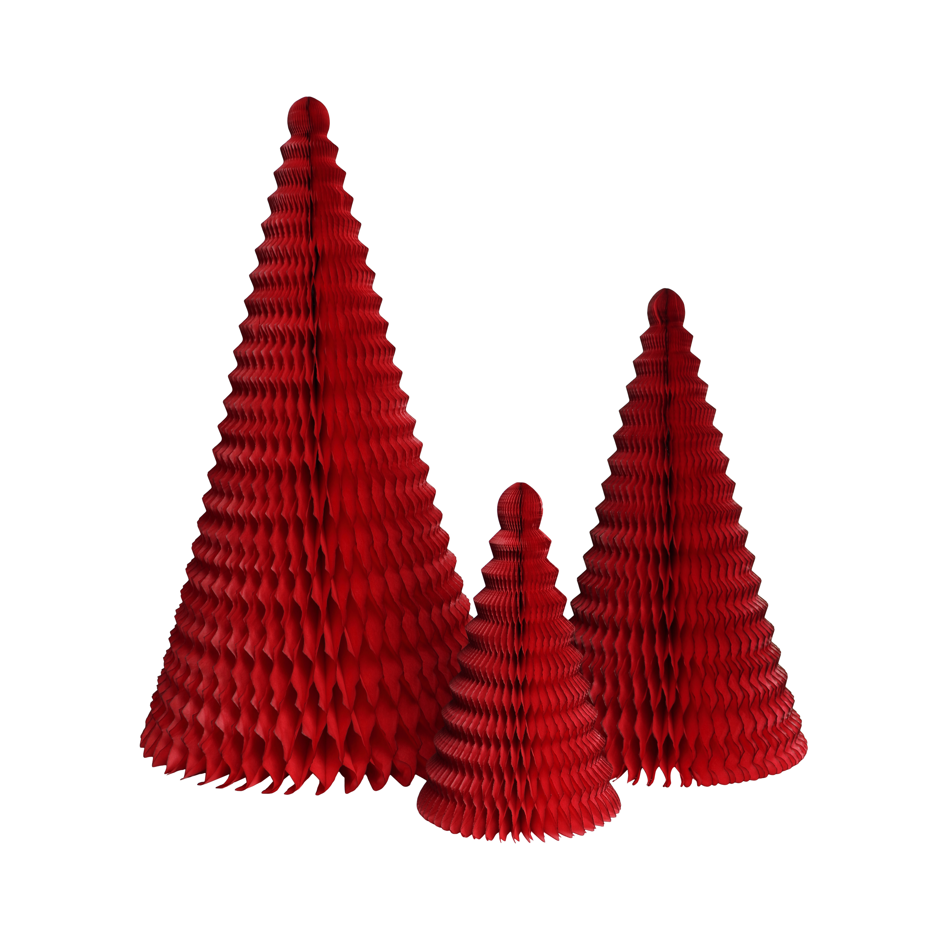 Cone Tree Traditional Red