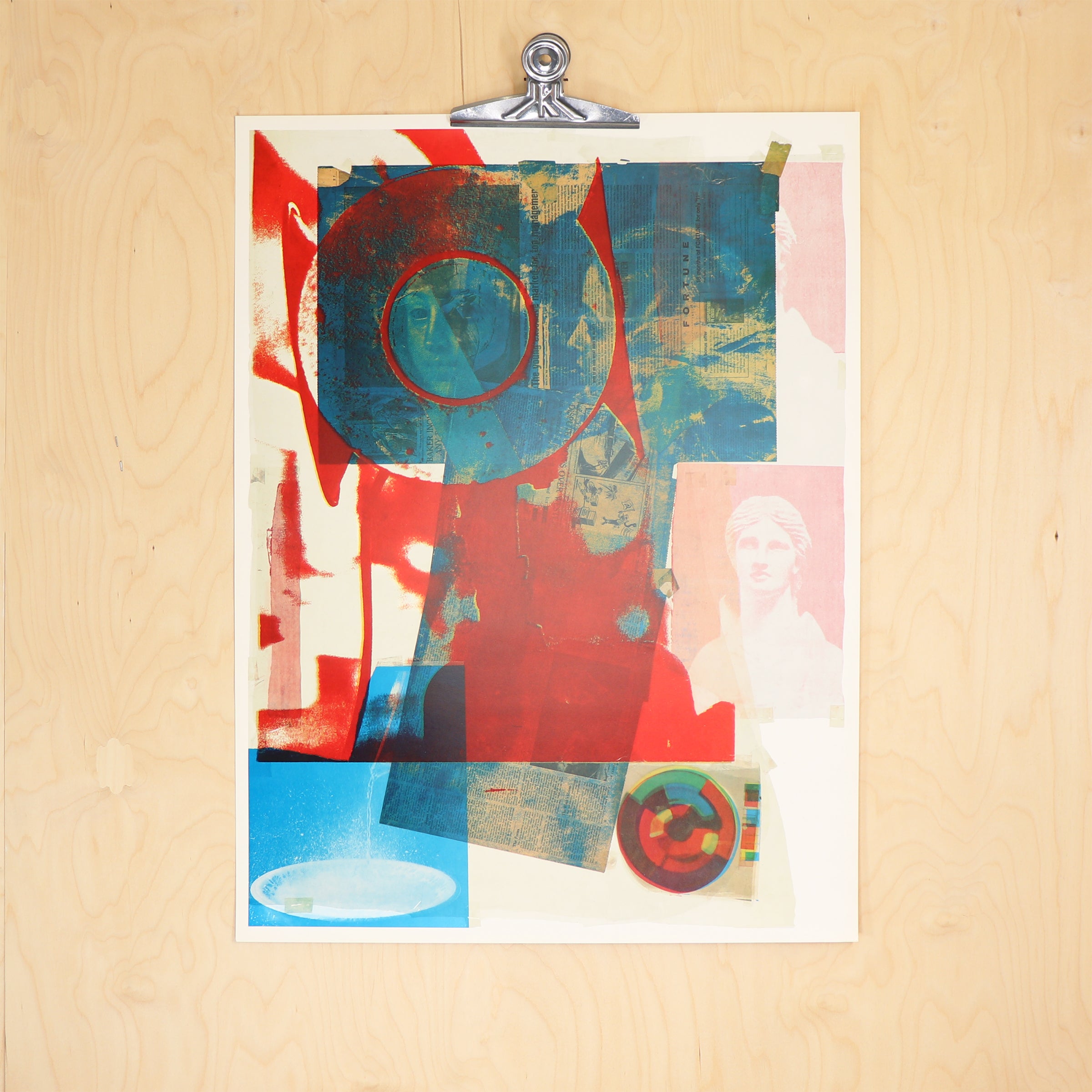 'quarry local one' - robert rauschenberg (1968) print