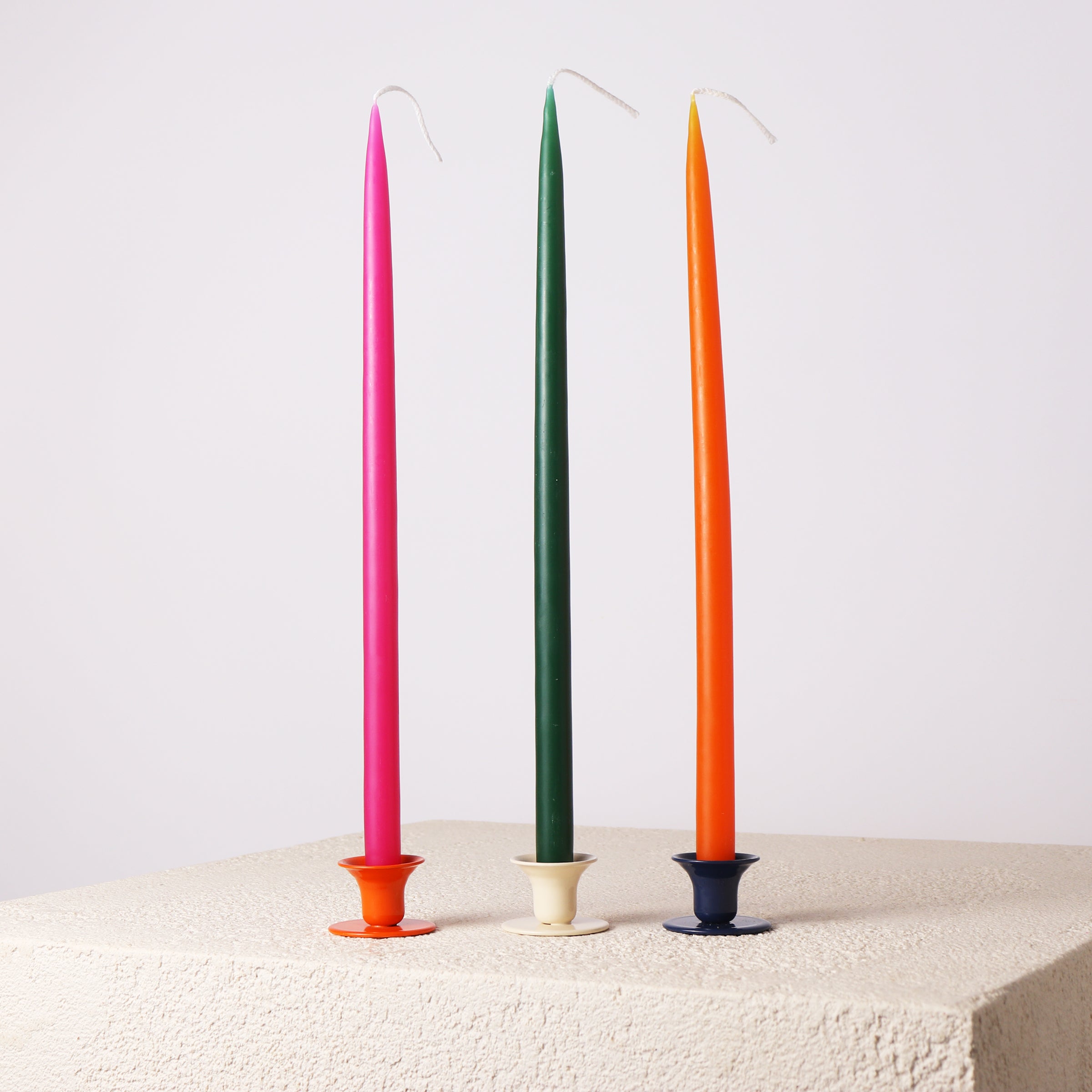 Mini Bell Candle Holder, Navy