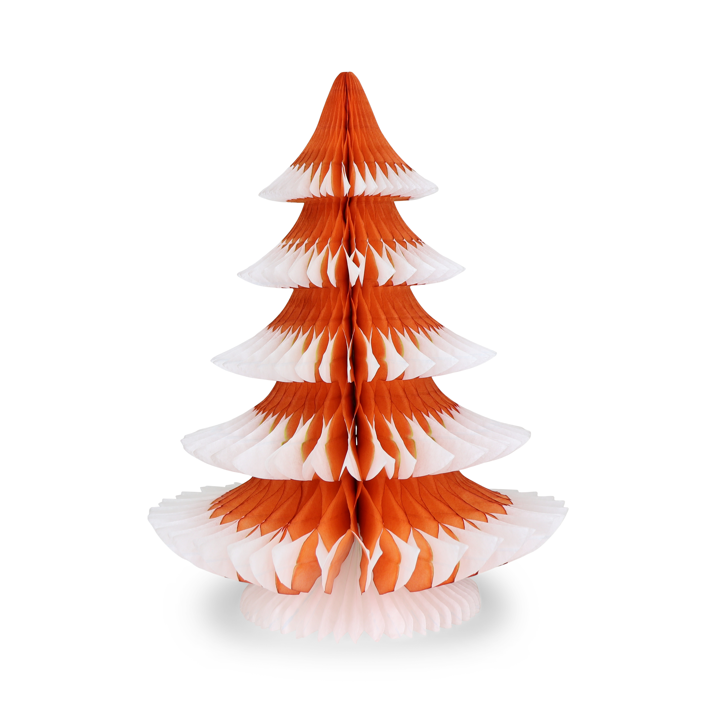 Snow Tip Christmas Tree 25cm, Terracotta