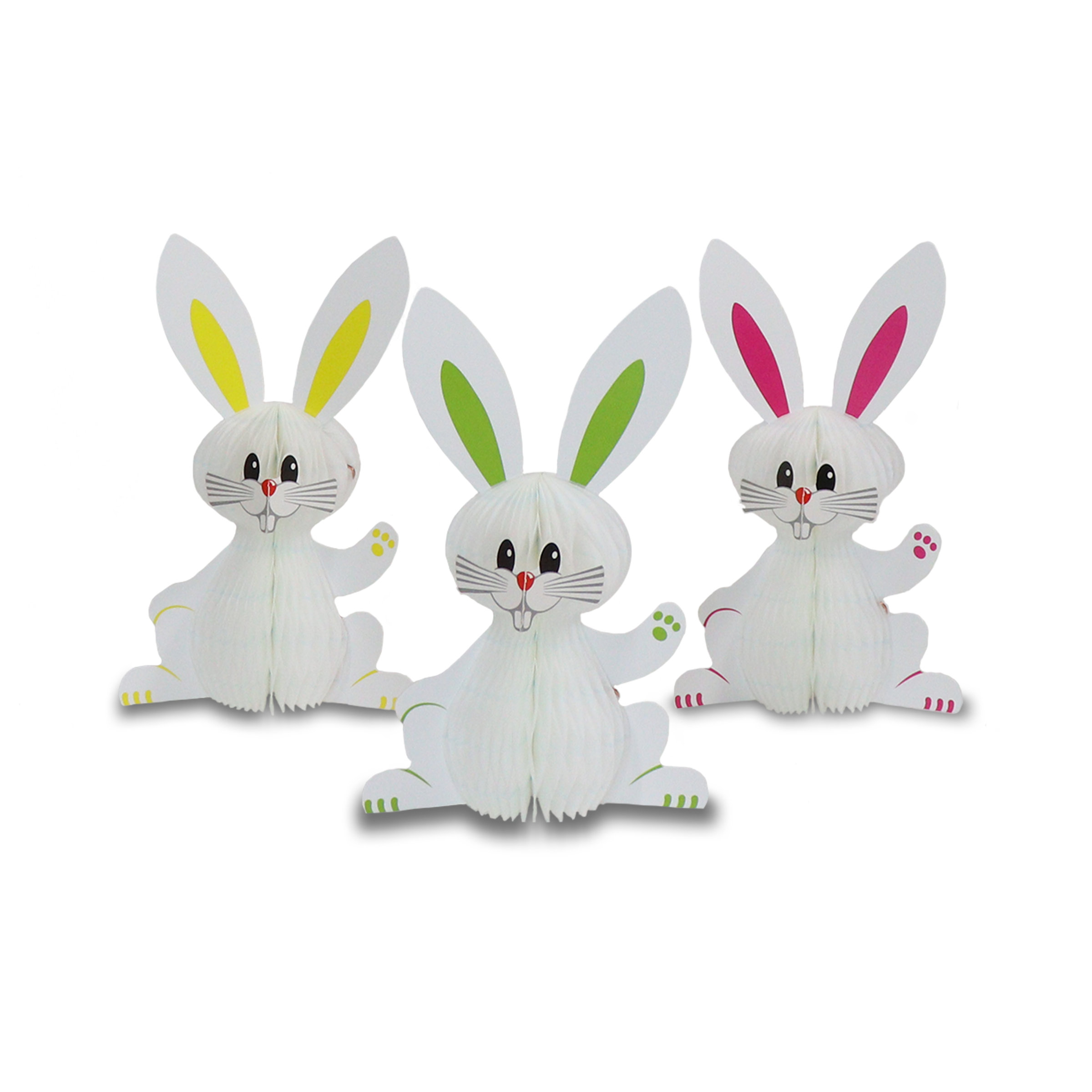 Honeycomb Bunny Set of 3