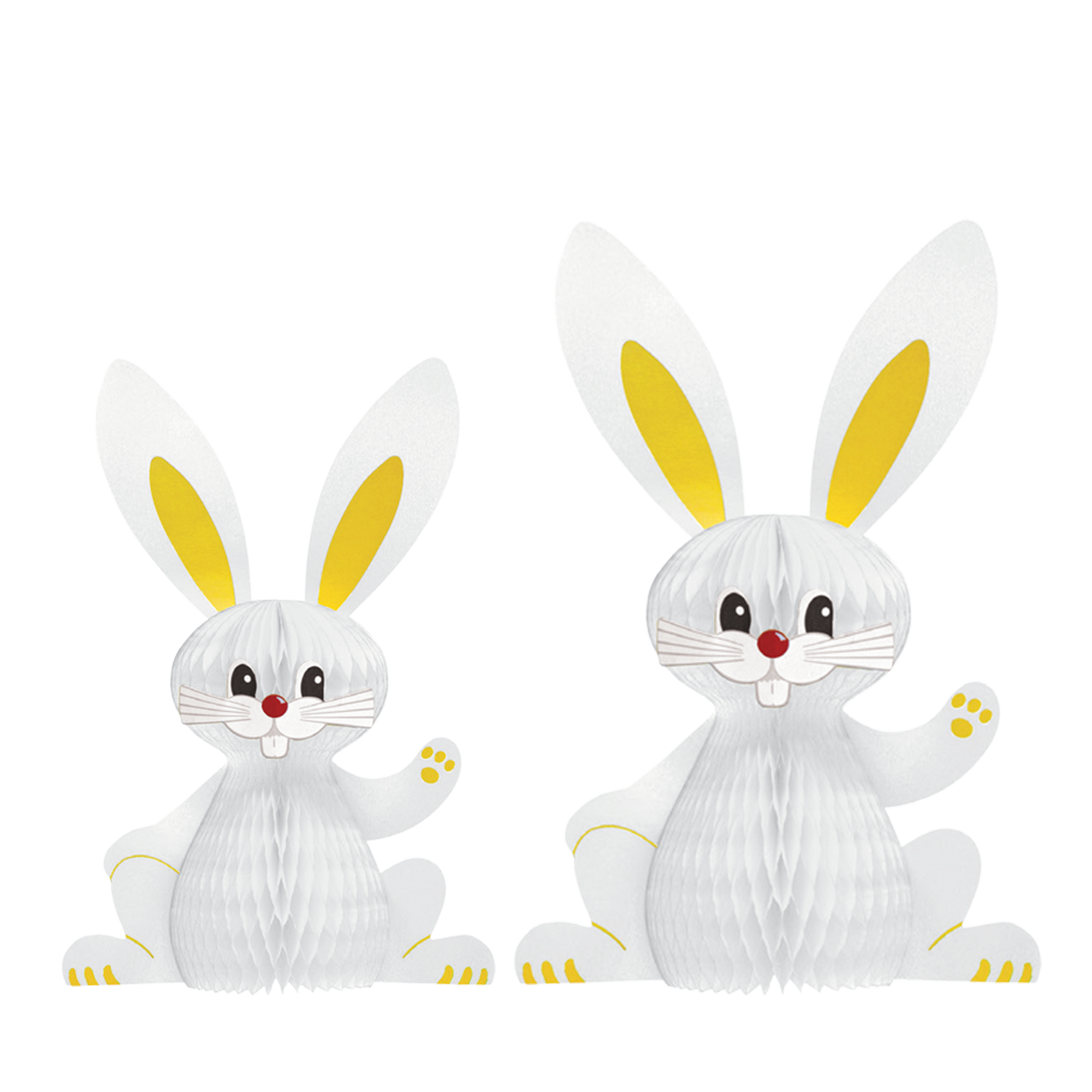 Honeycomb Bunny 30cm White