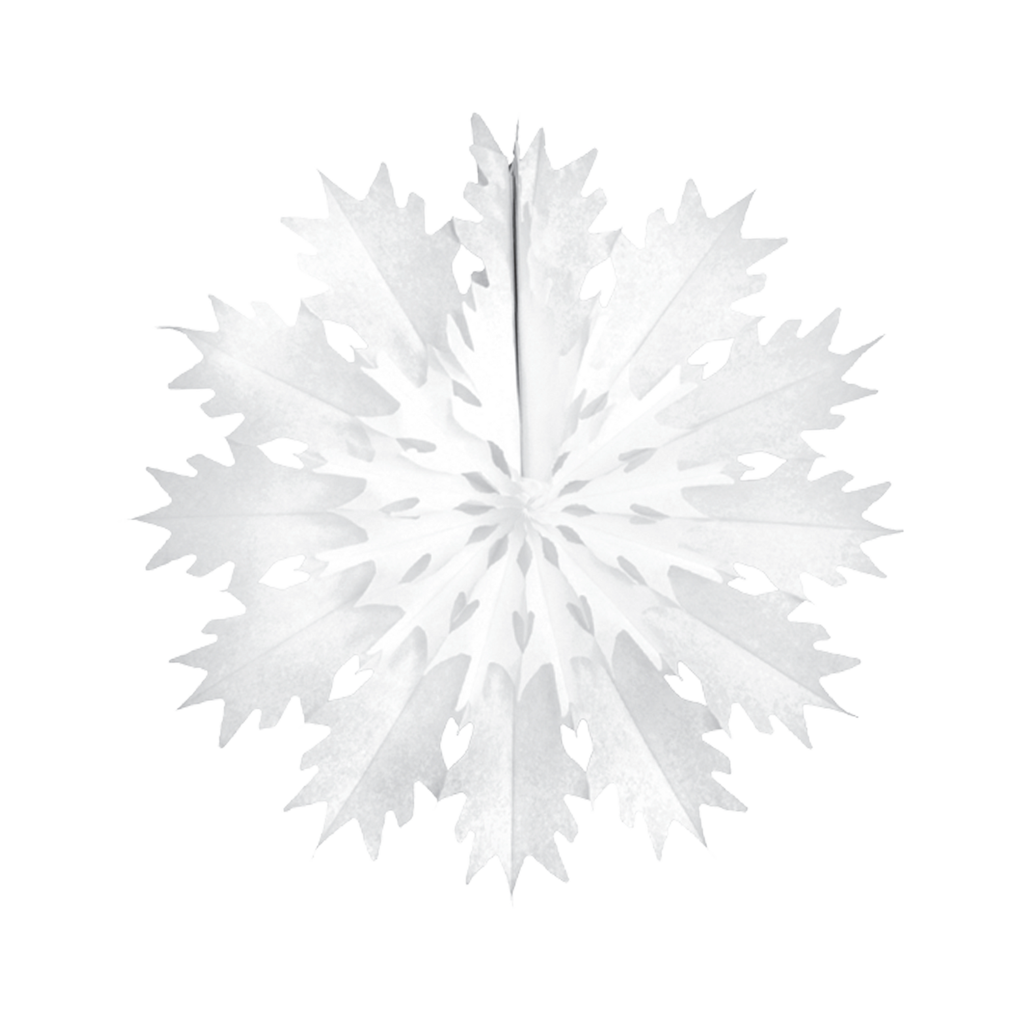 Classic Snowflake Fan 45cm