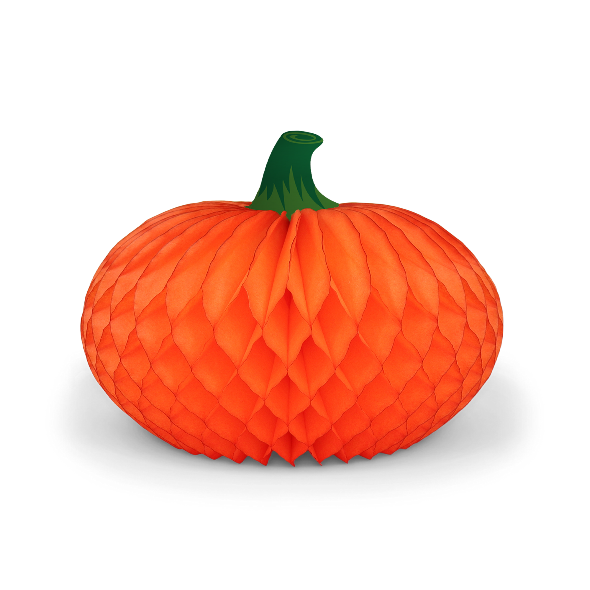 Honeycomb Pumpkin 35cm Orange