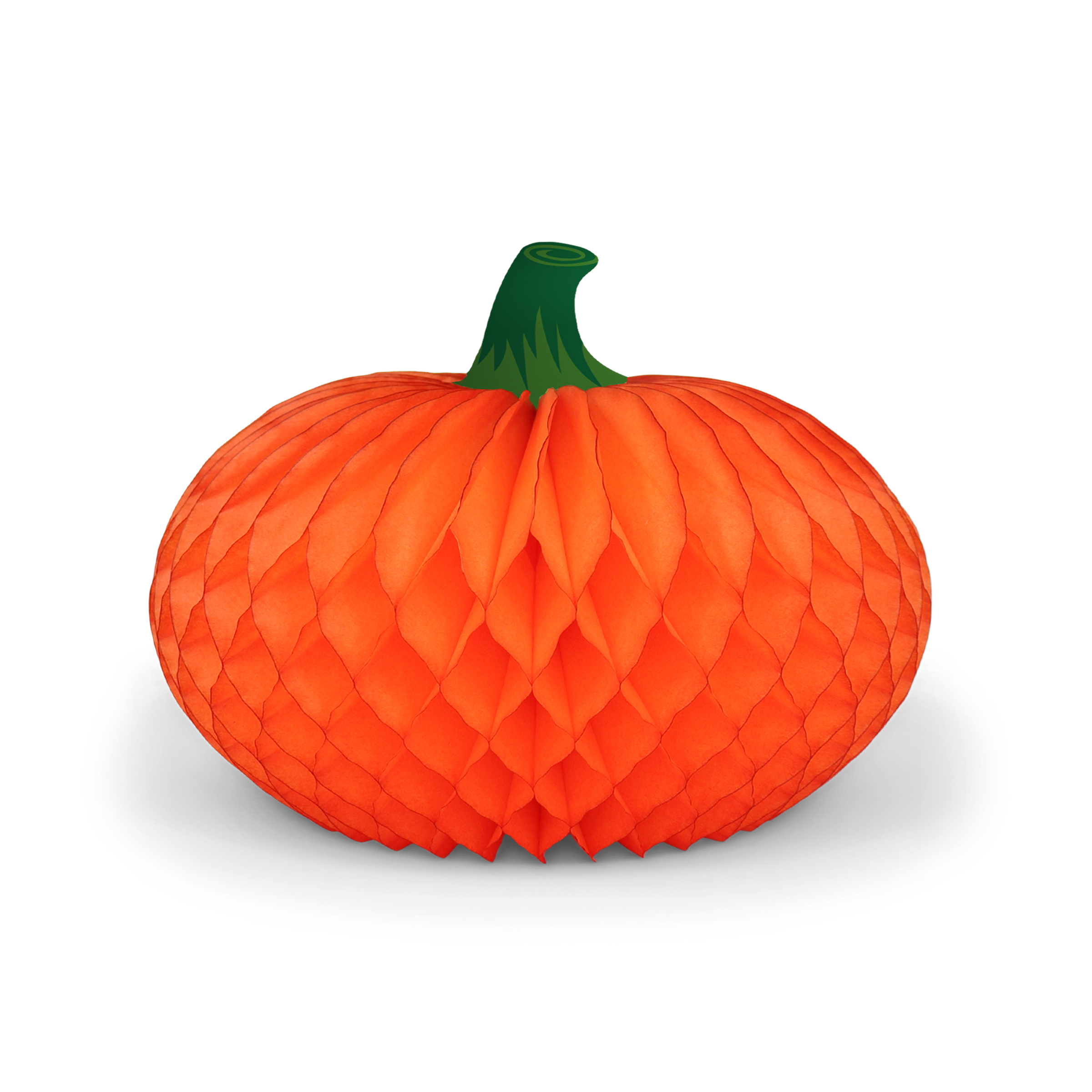 Honeycomb Pumpkin 35cm Orange
