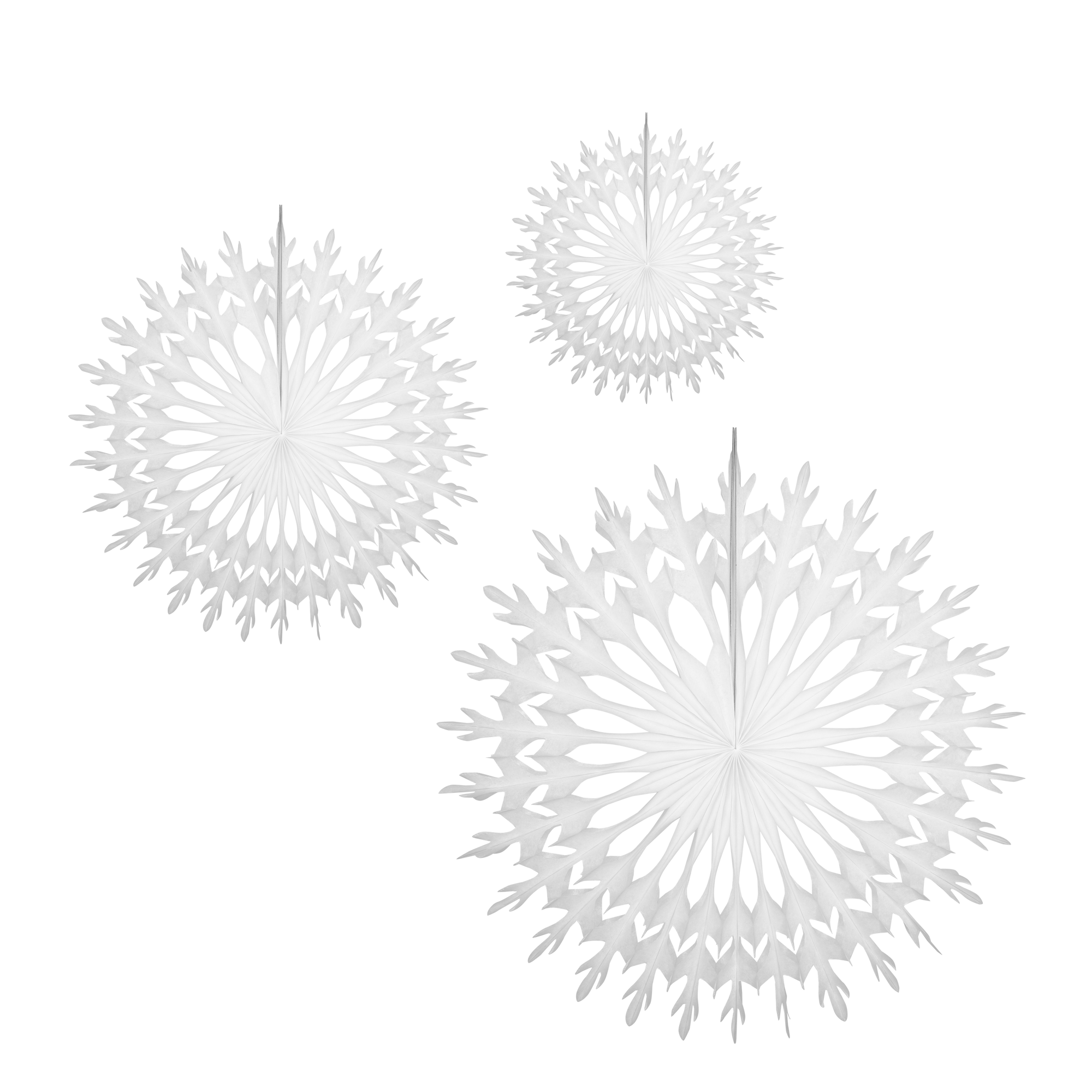Dart Snowflake Fan Trio