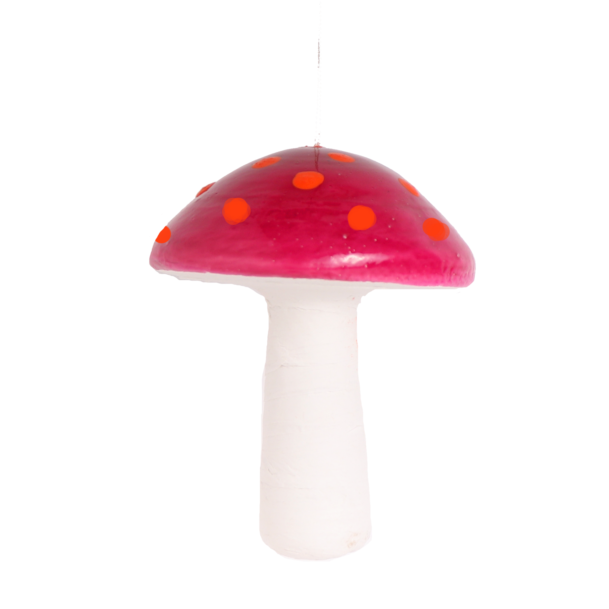 Toadstool Pink & Orange, 8cm