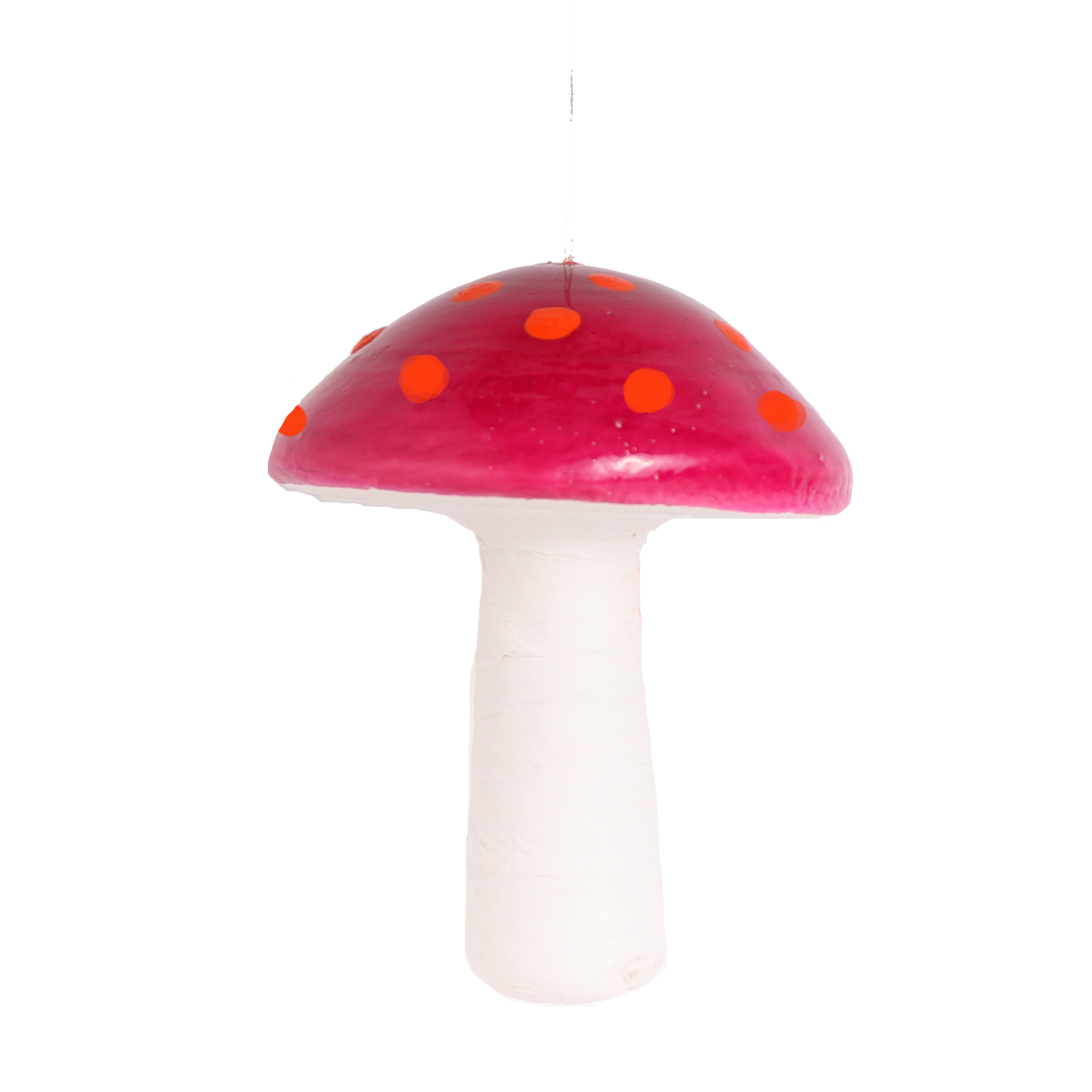 Toadstool Pink & Orange, 8cm