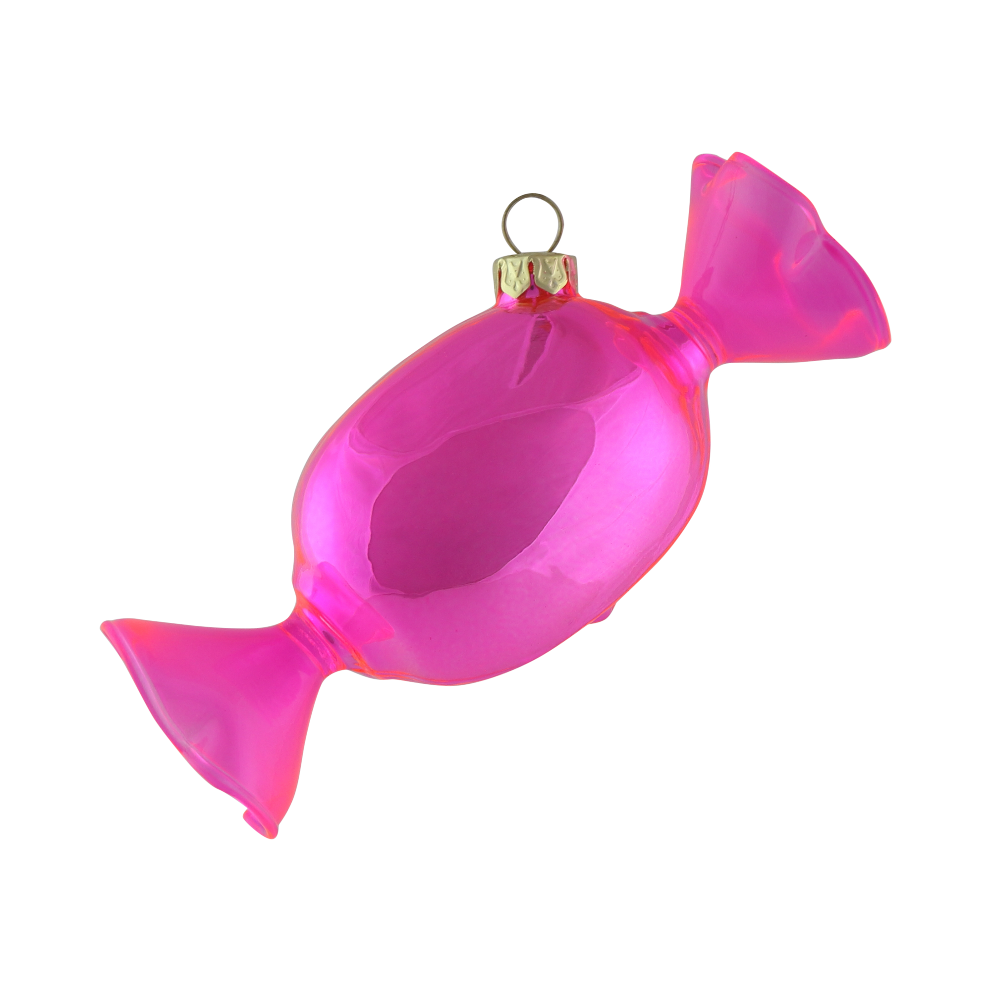 Sweetie Glass Decoration Pink, 10cm