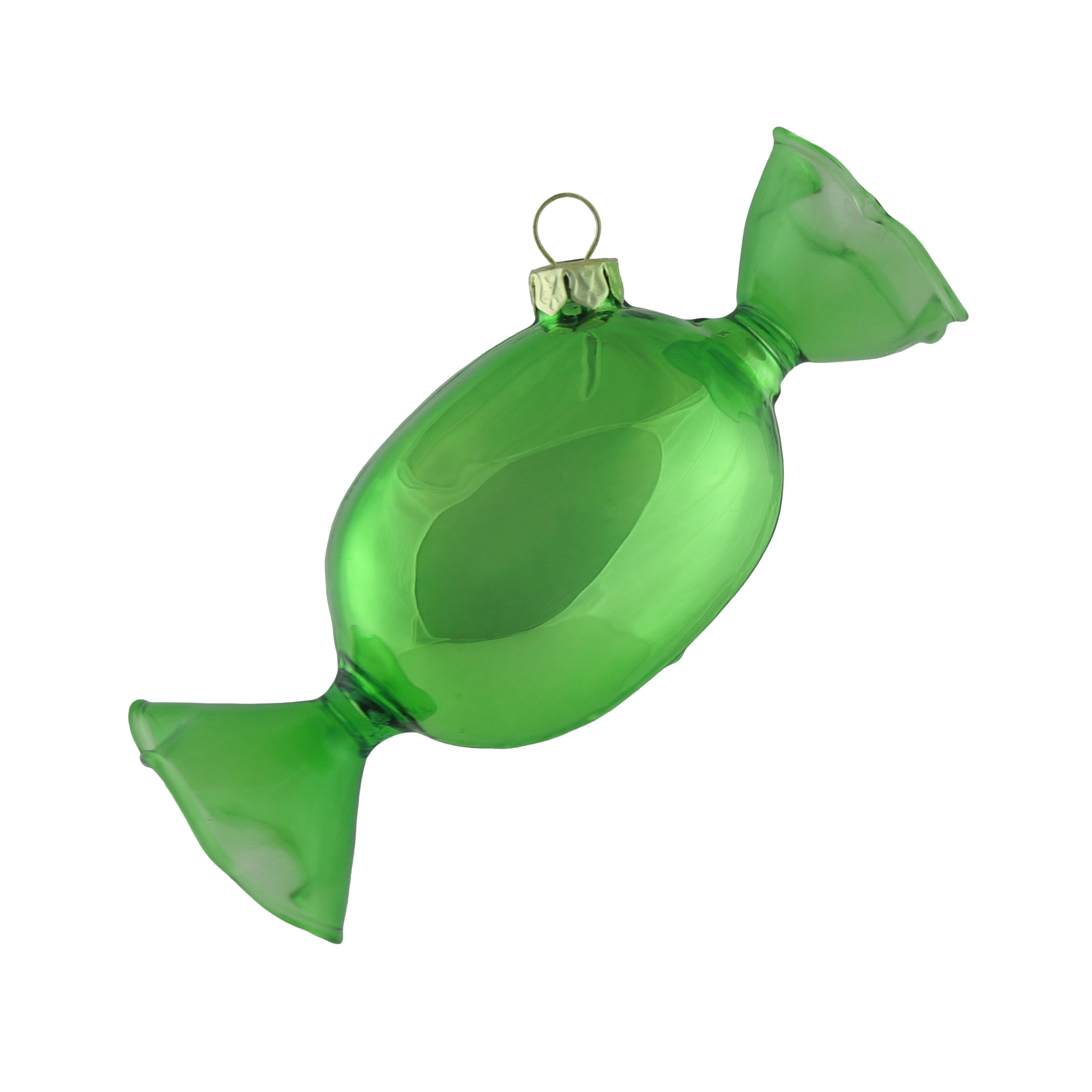 Sweetie Glass Decoration Green, 10cm