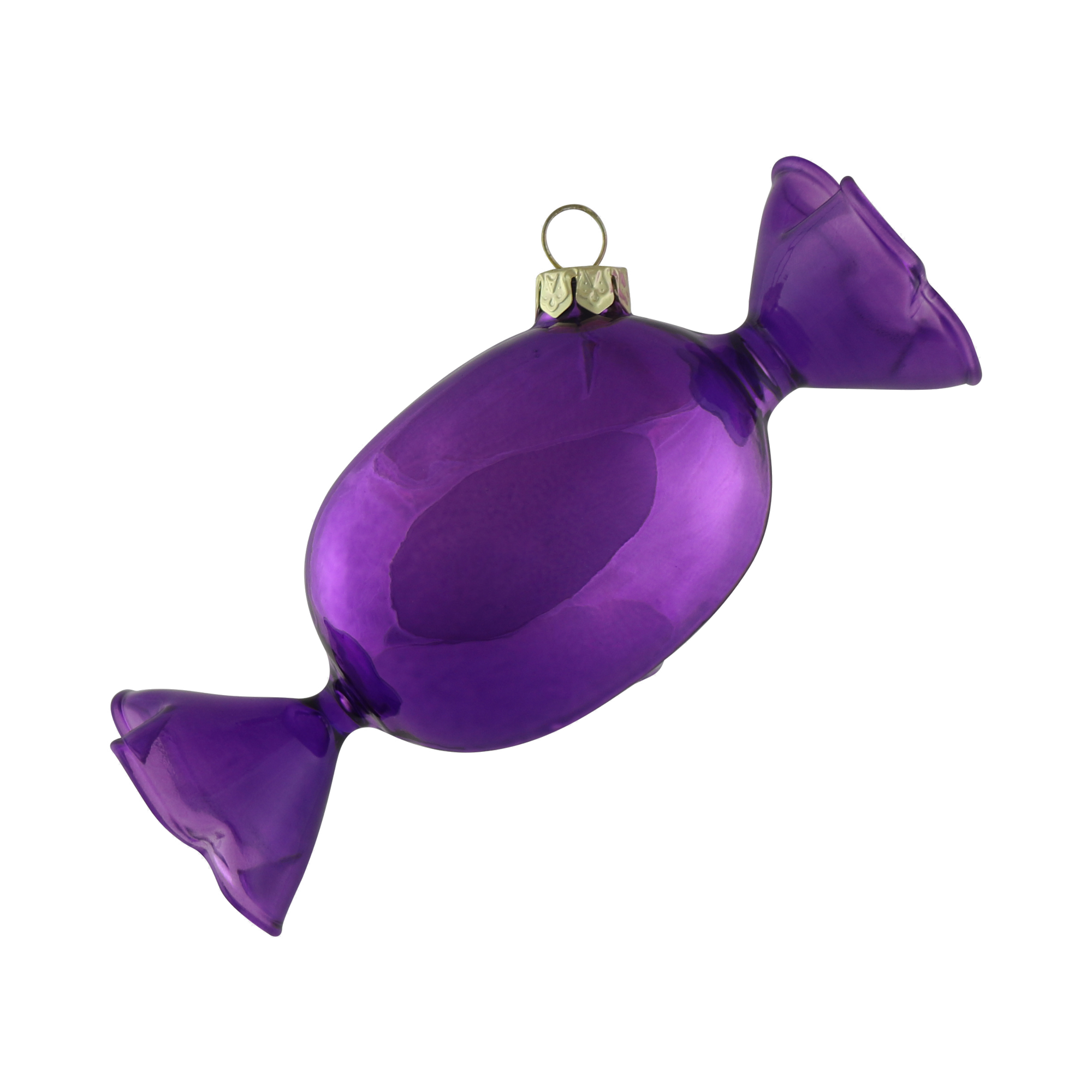 Sweetie Glass Decoration Purple, 10cm