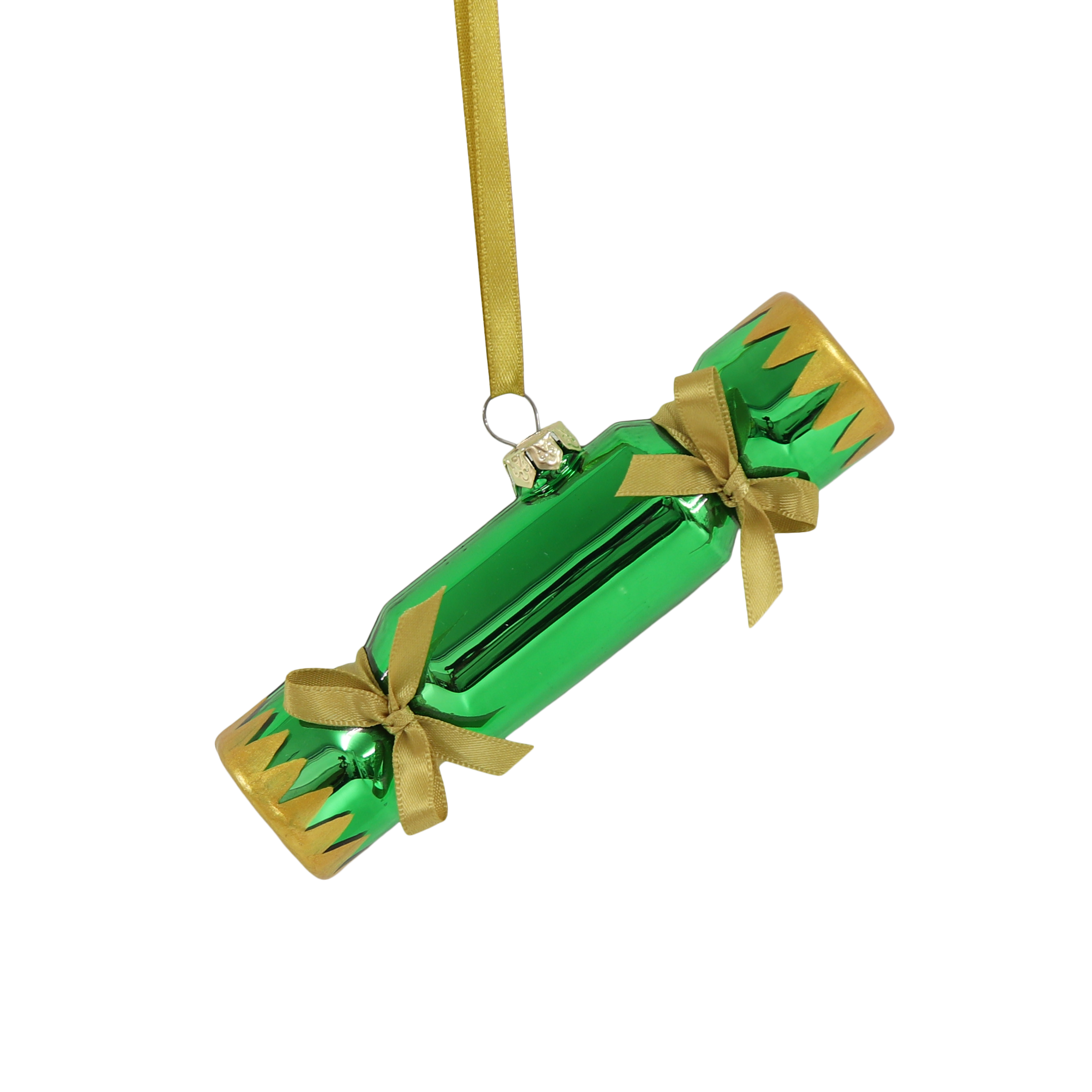 Christmas Cracker Decoration Green,